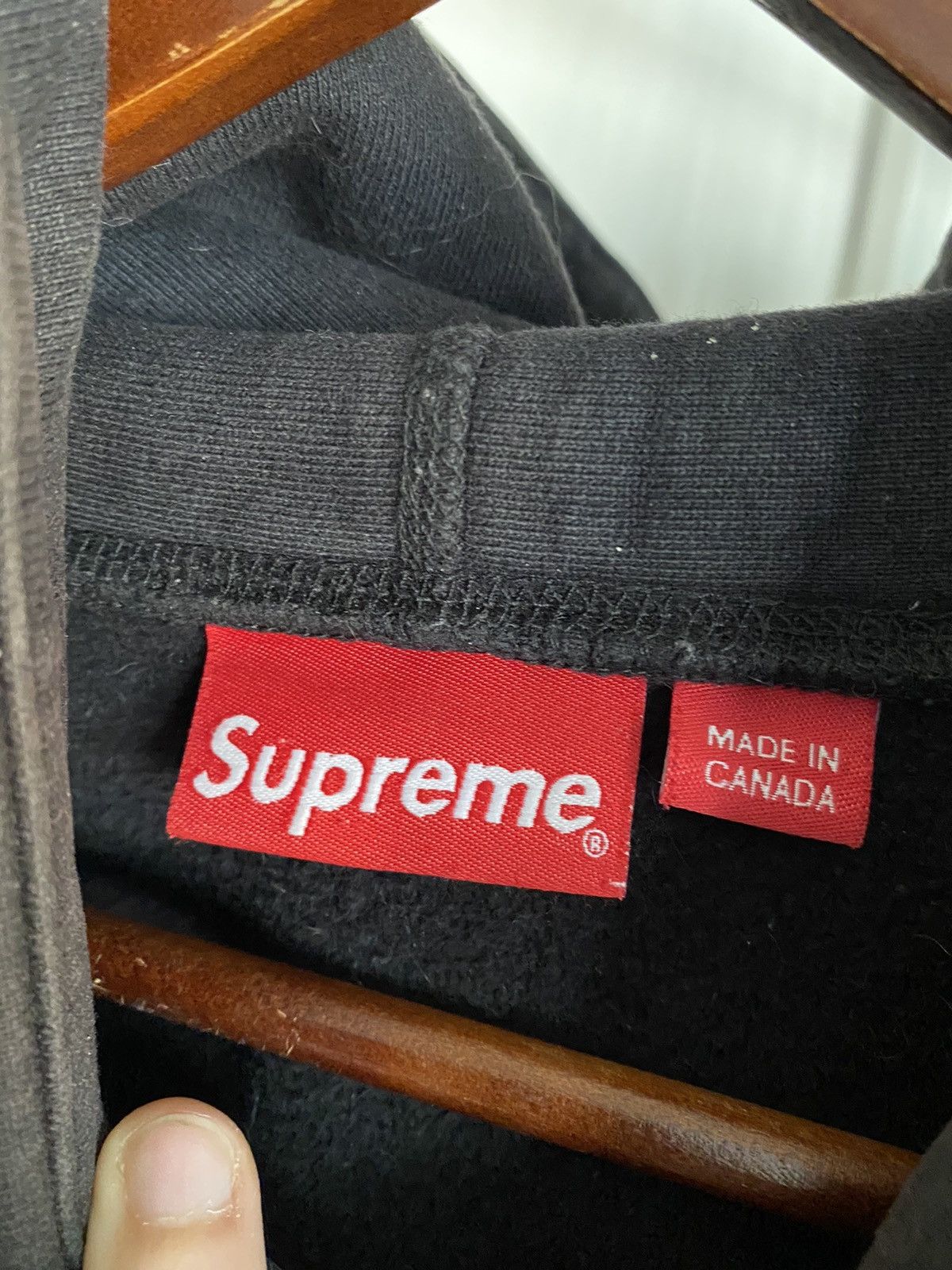 Supreme Supreme Black Tonal Box Logo Hoodie Size US L / EU 52-54 / 3 - 7 Thumbnail