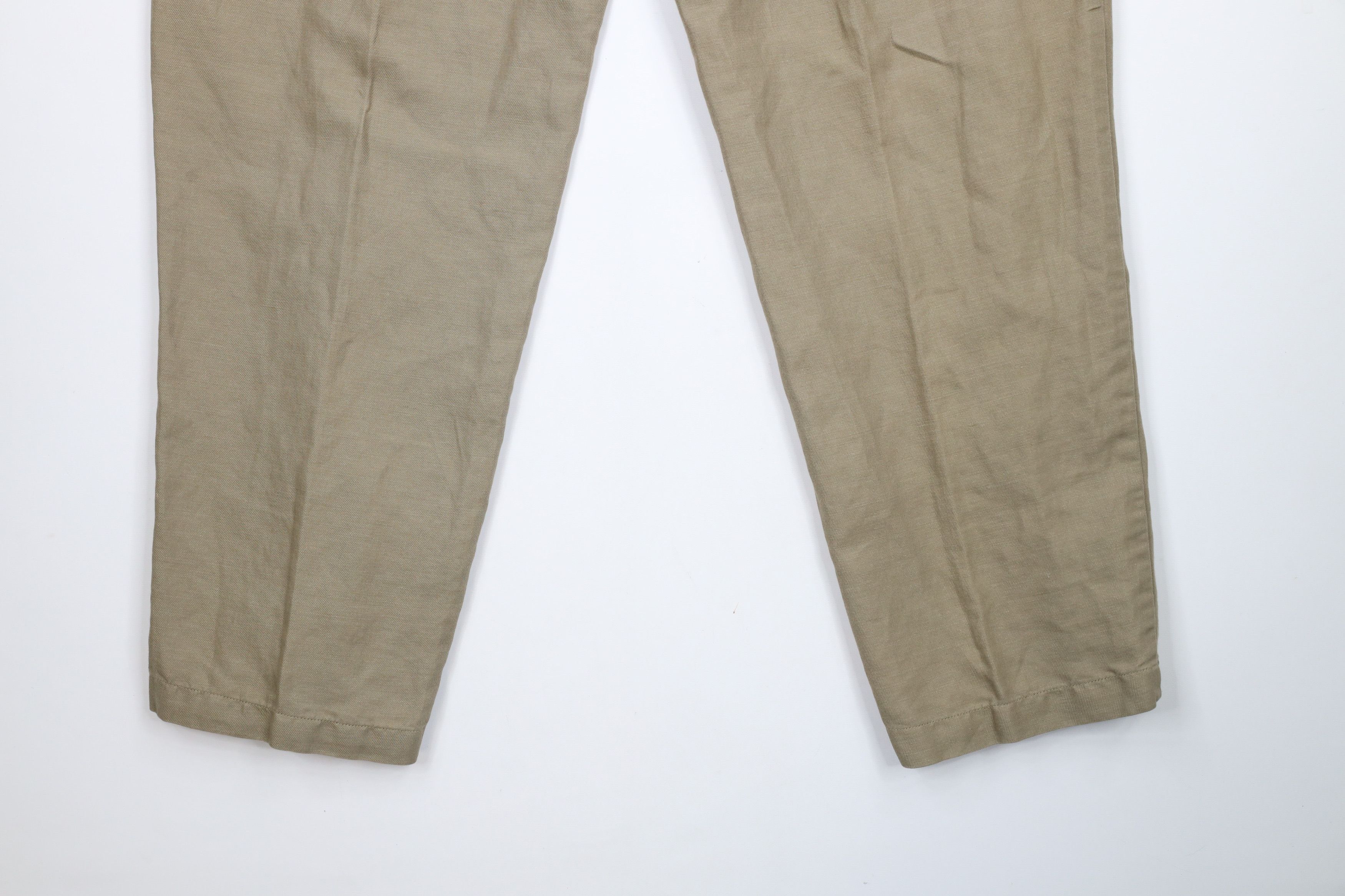 Ralph Lauren × Vintage Vintage 90s Ralph Lauren Blend Wide Leg Chino Pants Beige Size US 40 / EU 56 - 11 Thumbnail
