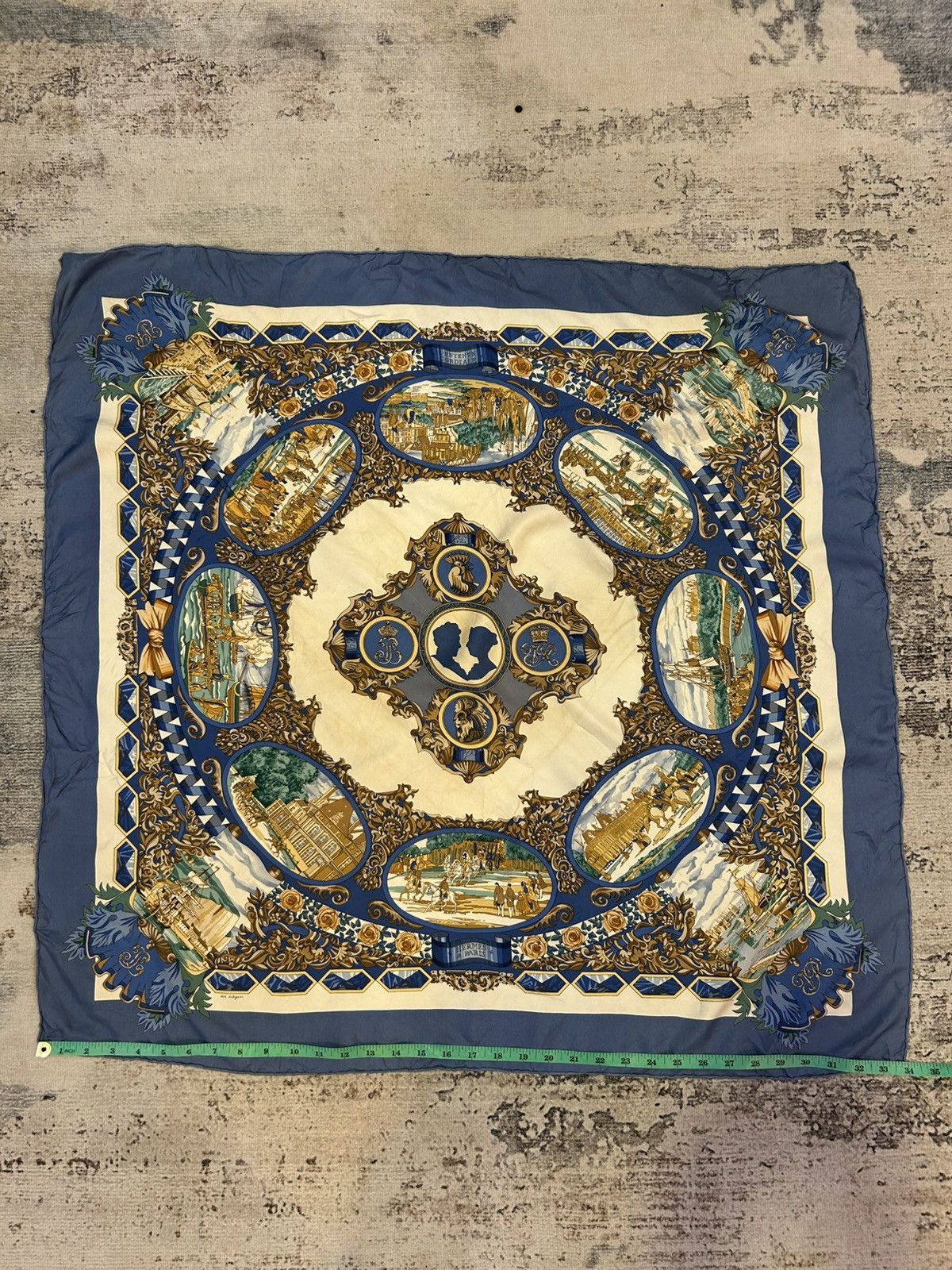 Hermes Vintage Hermes L'entente cordiale silk scarf Size ONE SIZE - 11 Thumbnail