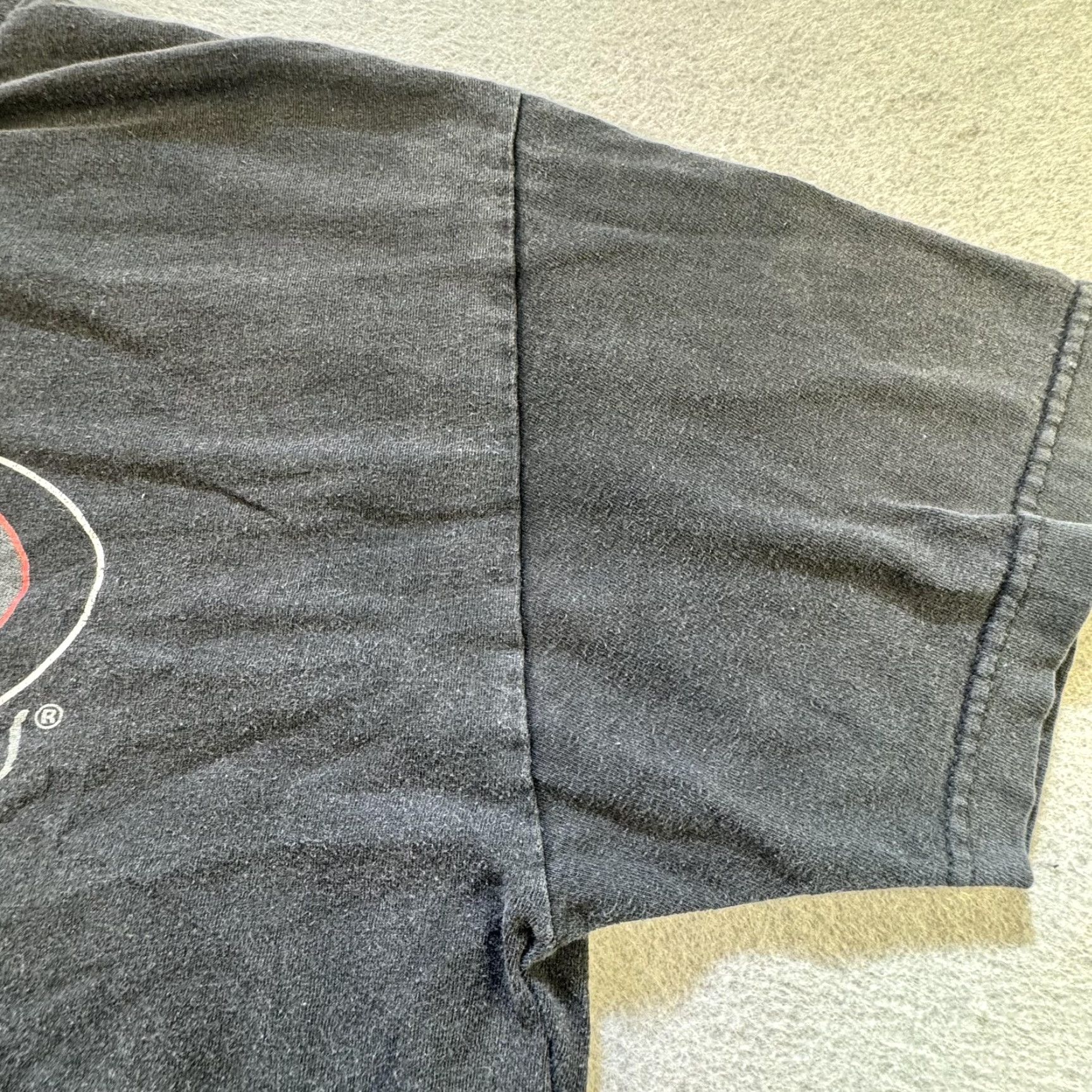 Vintage VINTAGE Hot Leathers Motorcycle T-Shirt Mens Large Black Graphic Print 2011 Sturgis Buffalo Chip Biker Signature Series Size US L / EU 52-54 / 3 - 5 Thumbnail