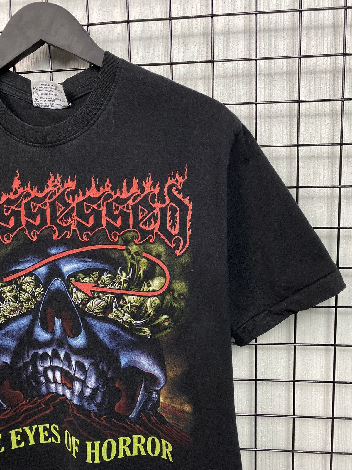 Band Tees × Vintage POSSESSED "THE EYES OF HORROR" vintage T shirt Tee Men L Size US L / EU 52-54 / 3 - 5 Thumbnail