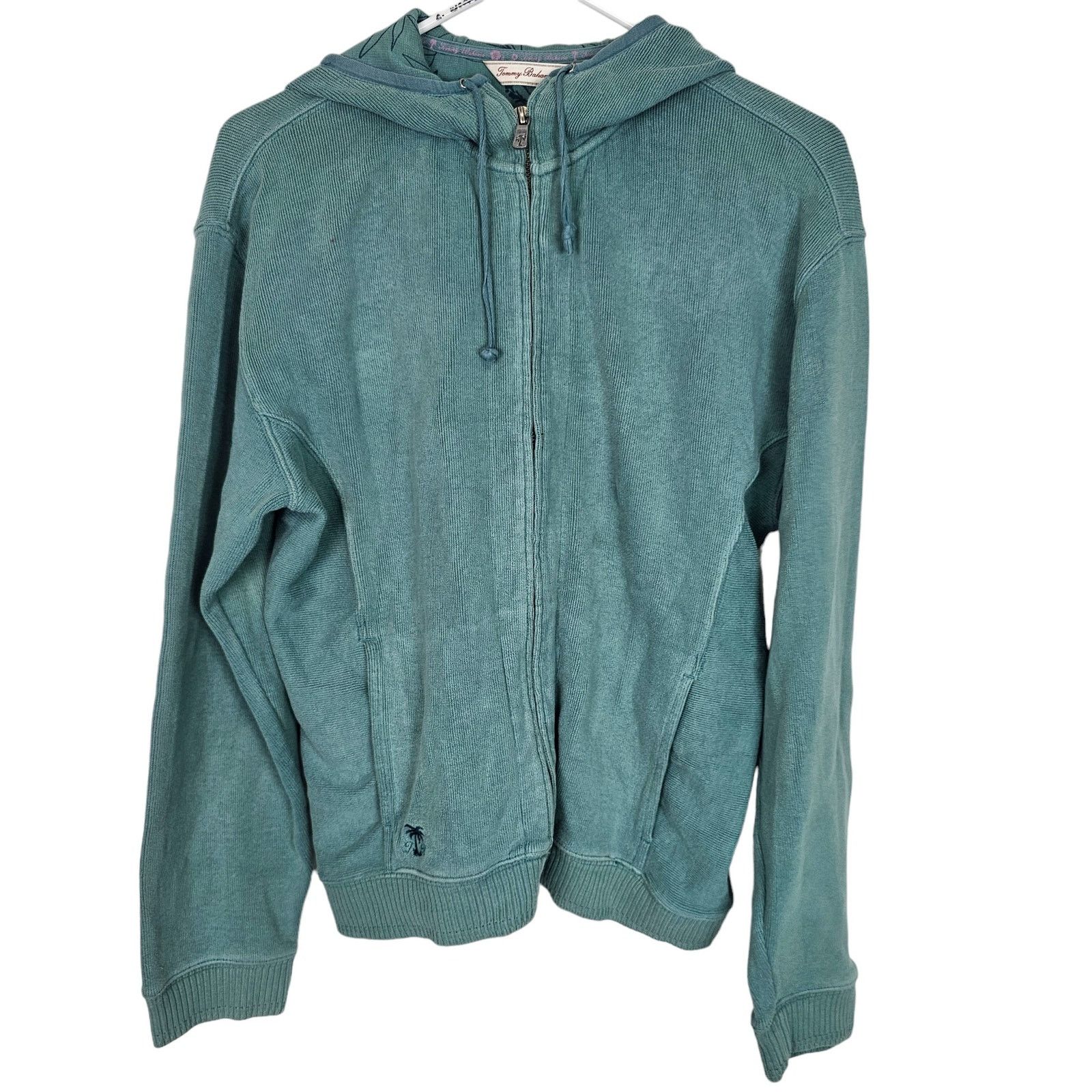 Tommy Bahama Tommy Bahama Womens Tobago Bay Full Zip Hooded Sweater S Size S / US 4 / IT 40 - 1 Thumbnail