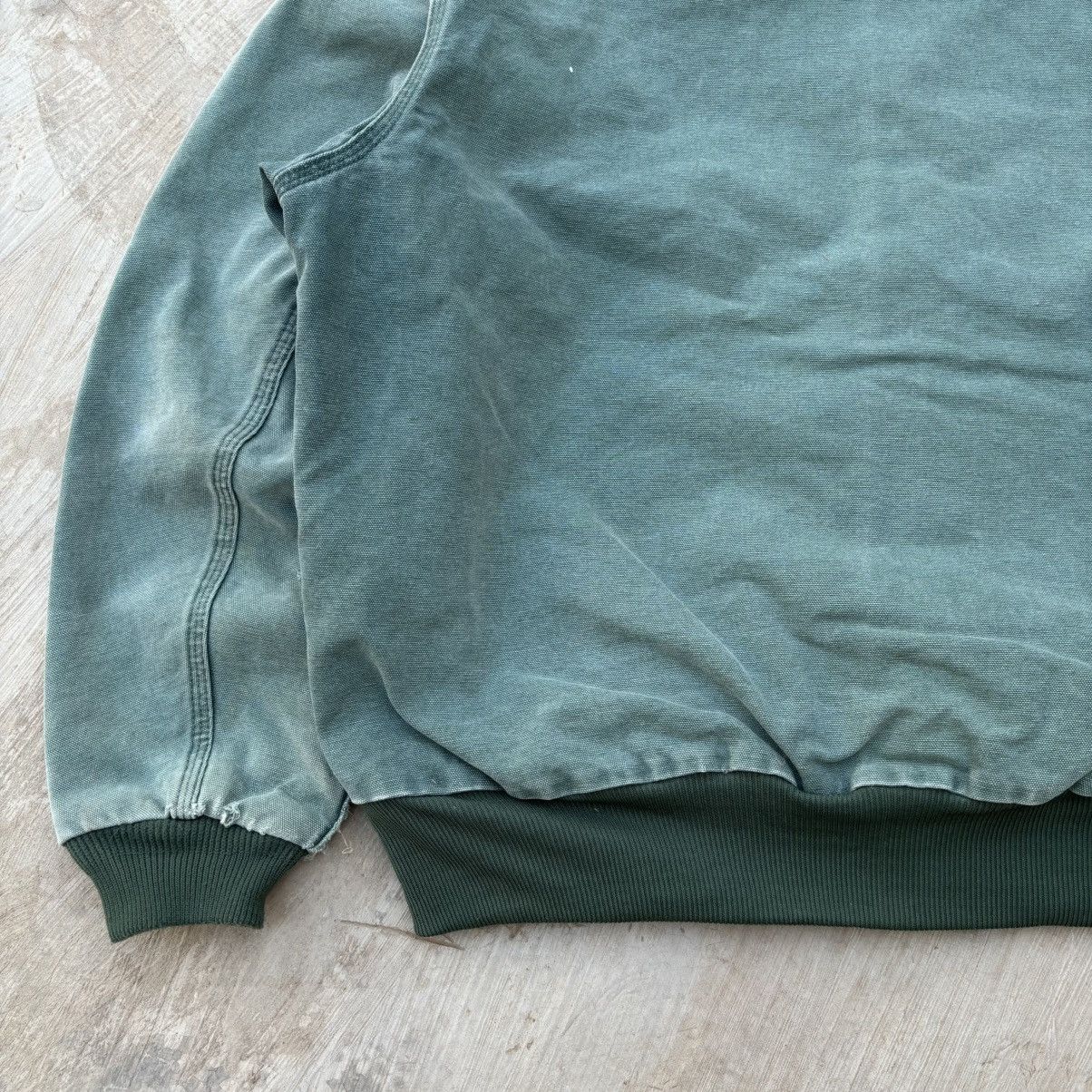 Carhartt Vintage 90s Sunfaded Carhartt Active Hooded Jacket Size US L / EU 52-54 / 3 - 8 Thumbnail