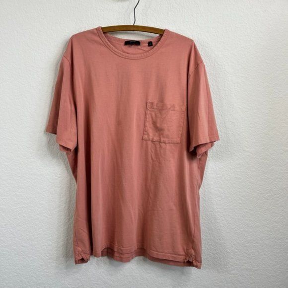 Vince VINCE Garment Dyed Pocket T-shirt In Dusk Size US XXL / EU 58 / 5 - 1 Thumbnail