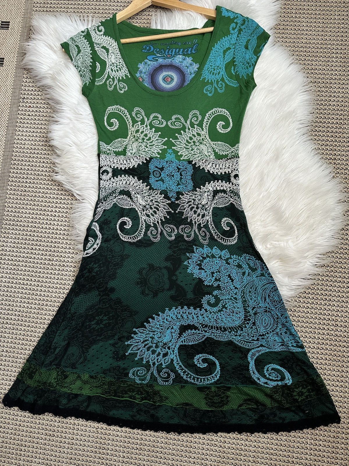 Desigual Desigual Women’s Printed Dress – Size М Size M / US 6-8 / IT 42-44 - 1 Thumbnail