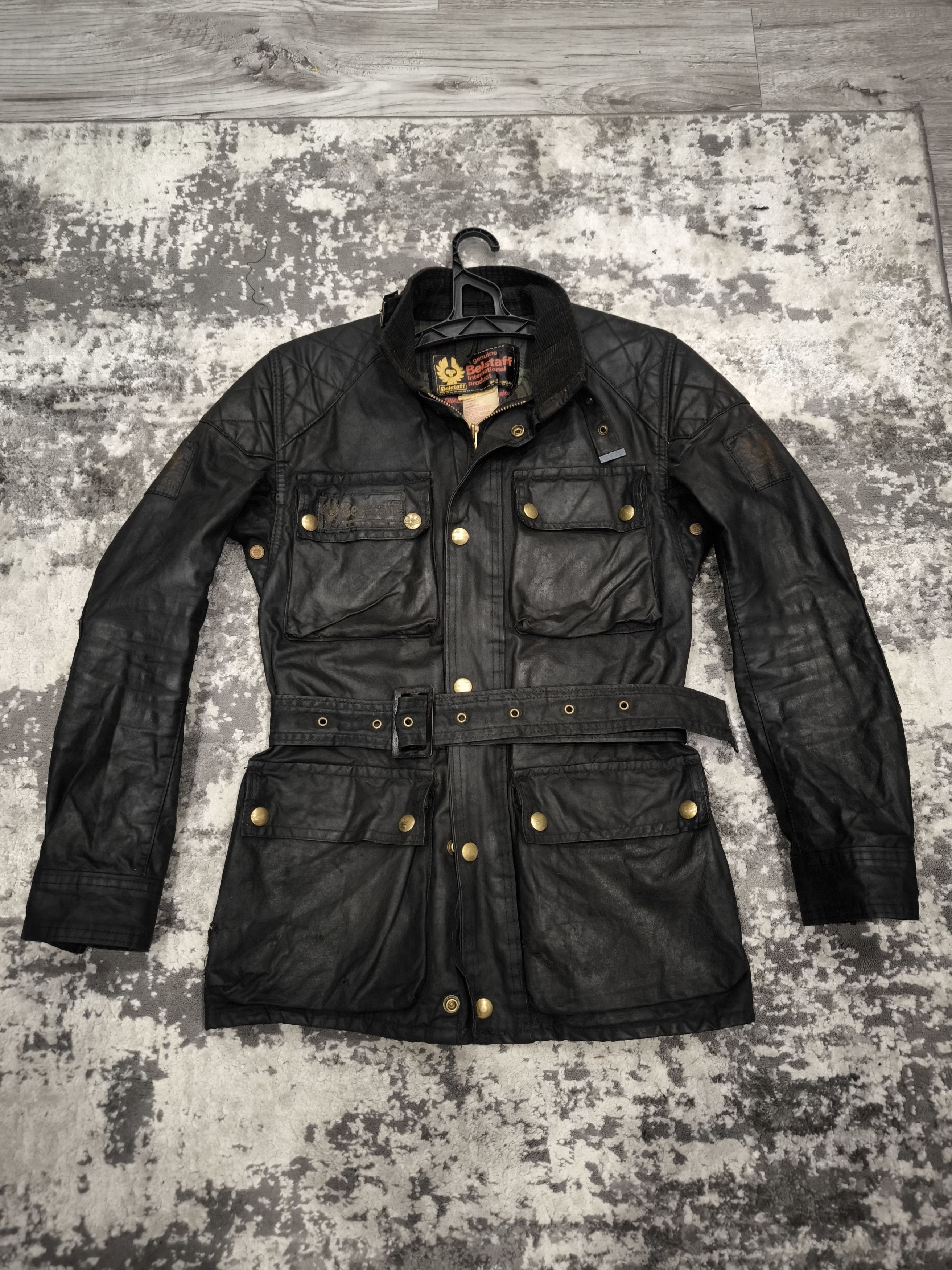 Belstaff Women's 70s Belstaff Trialmaster Wax Motorcycle Jacket Size M / US 6-8 / IT 42-44 - 1 Thumbnail