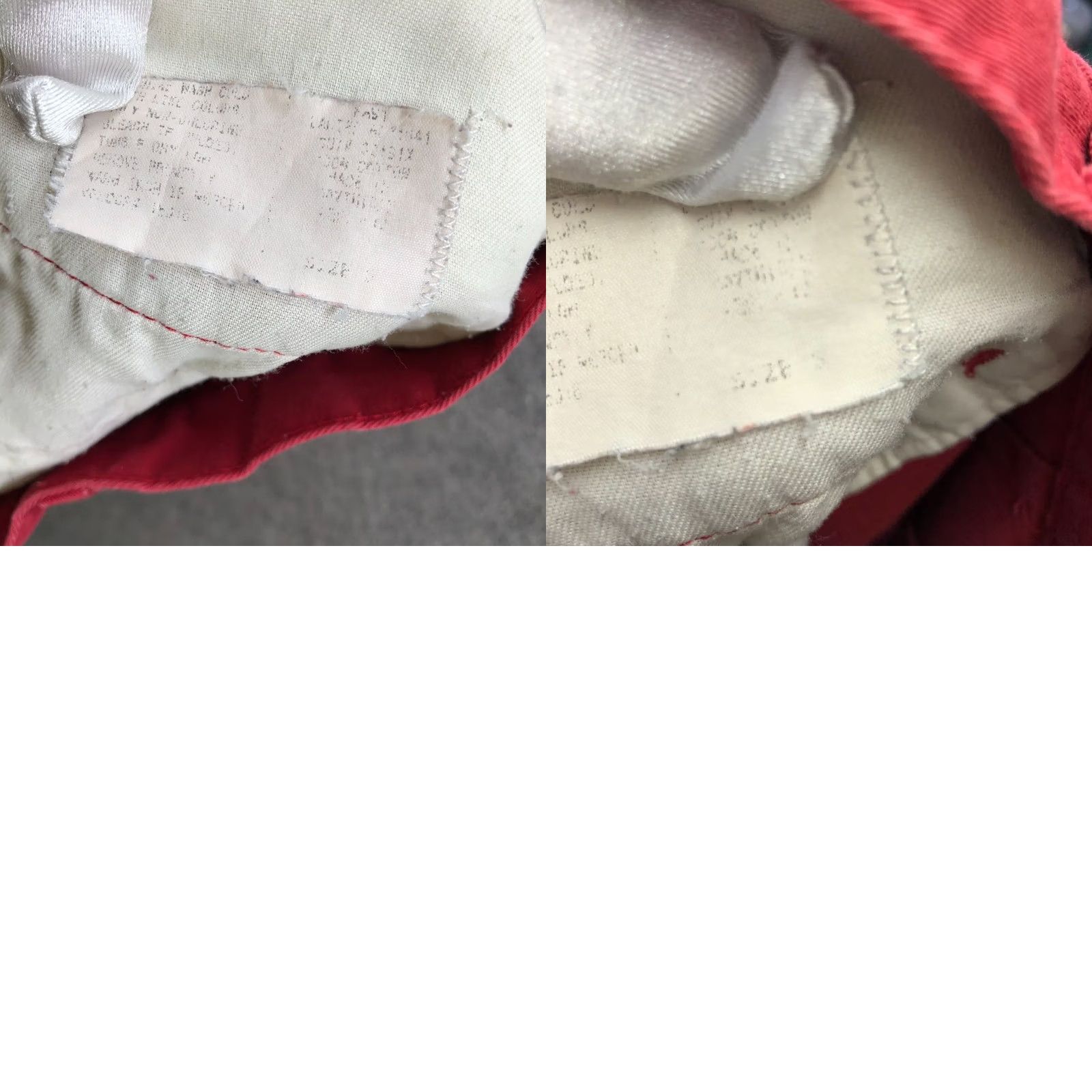 Vintage VINTAGE L.L. Bean Chino Shorts Womens S Red High Waisted Pleated Front Relaxed Size 28" / US 6 / IT 42 - 9 Thumbnail