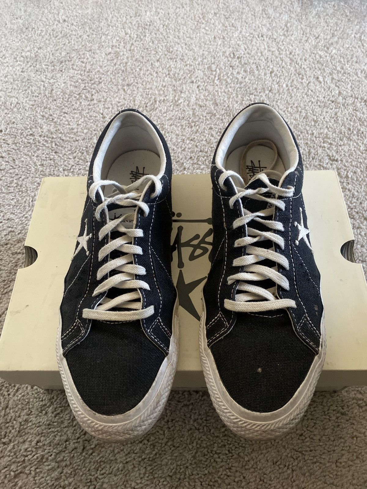 Stussy Stussy Converse One Star Size US 11.5 / EU 44-45 - 2 Thumbnail