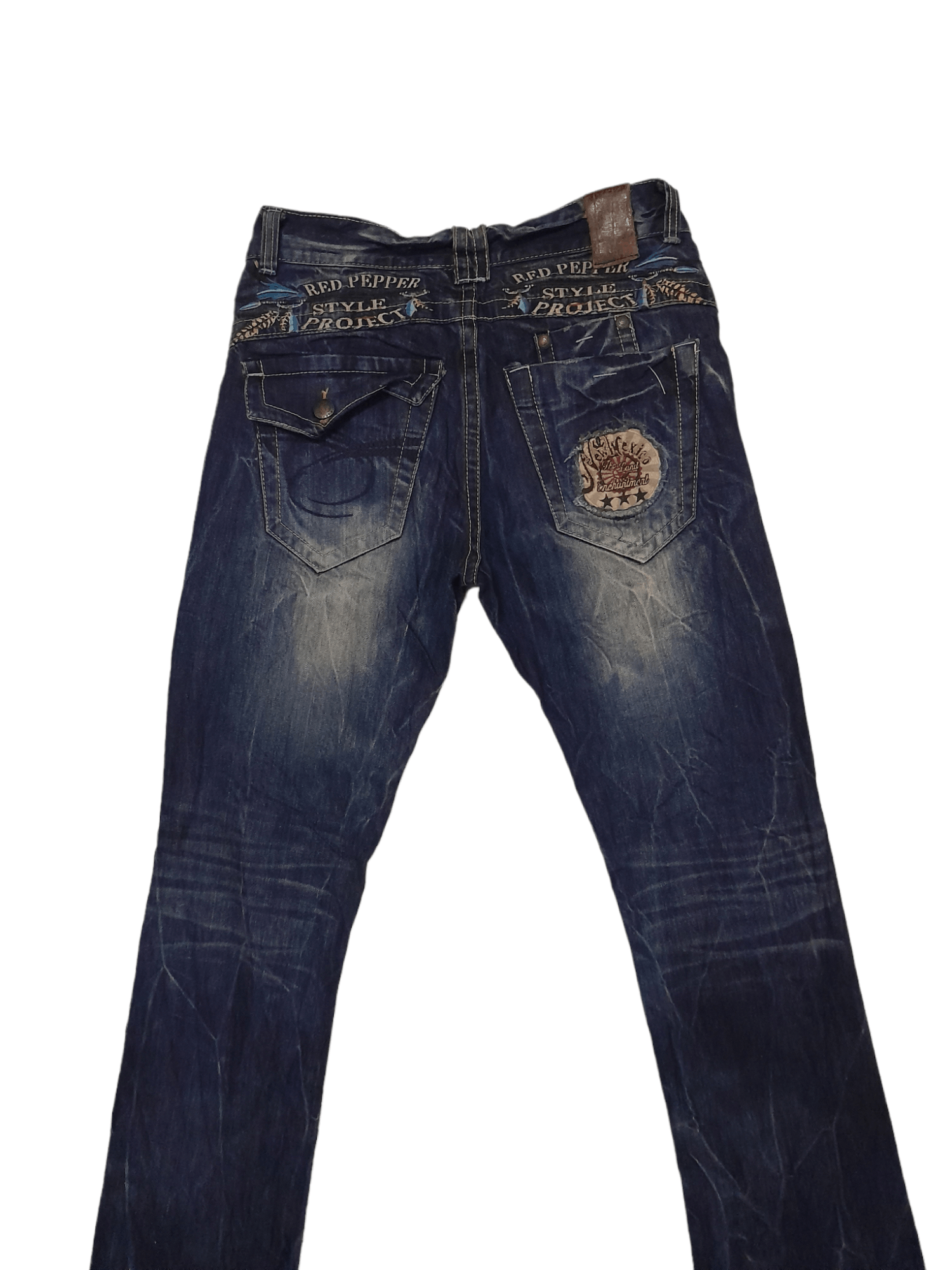 Japanese Brand Red Label Red Pepper Gold Edition Flare Denim (F273) W30 Size US 30 / EU 46 - 5 Thumbnail