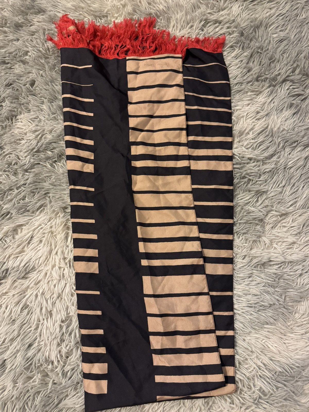 Bottega Veneta long silk scarf Size ONE SIZE - 1 Thumbnail
