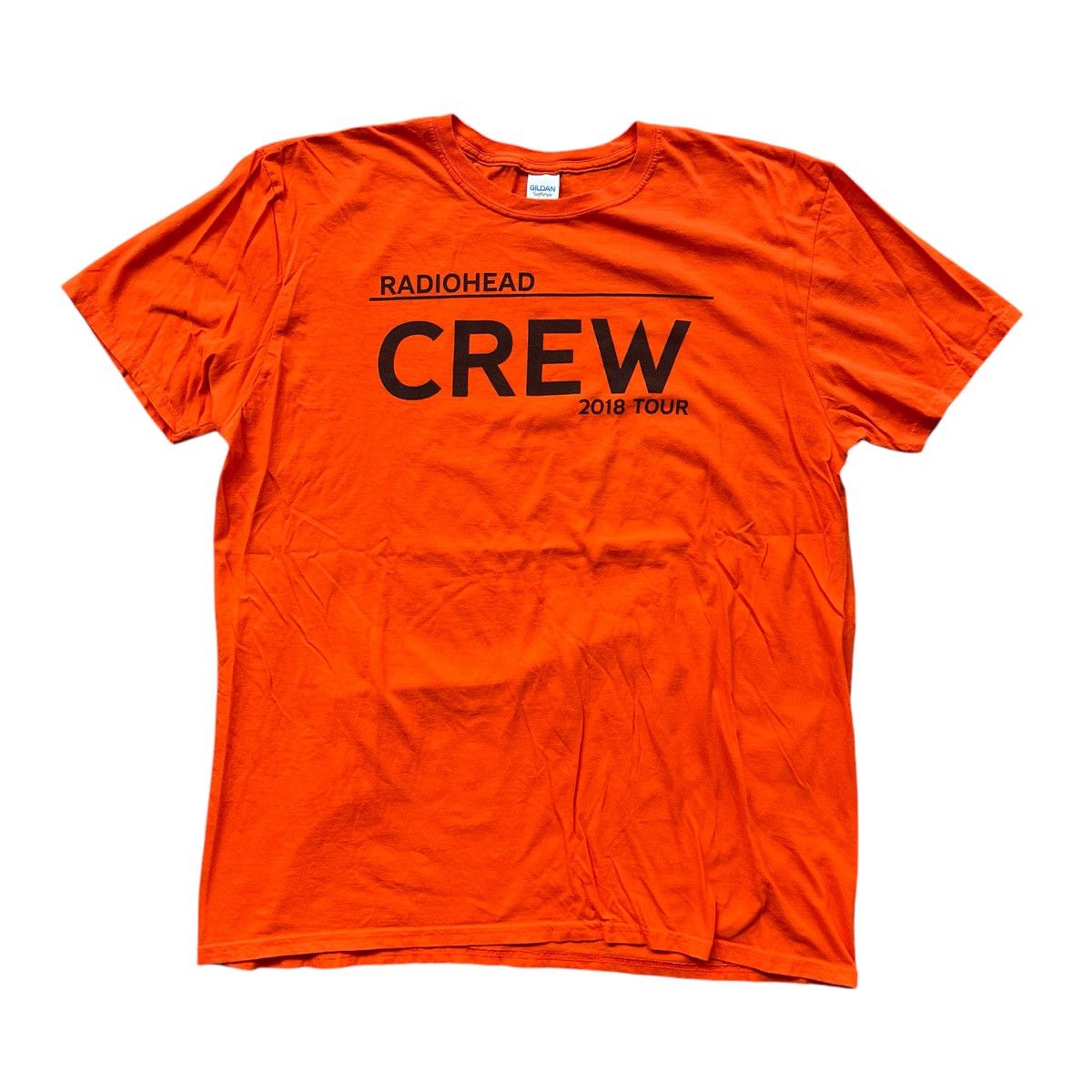 Band Tees Radiohead Crew 2018 Tour Tee Size US XL / EU 56 / 4 - 1 Preview