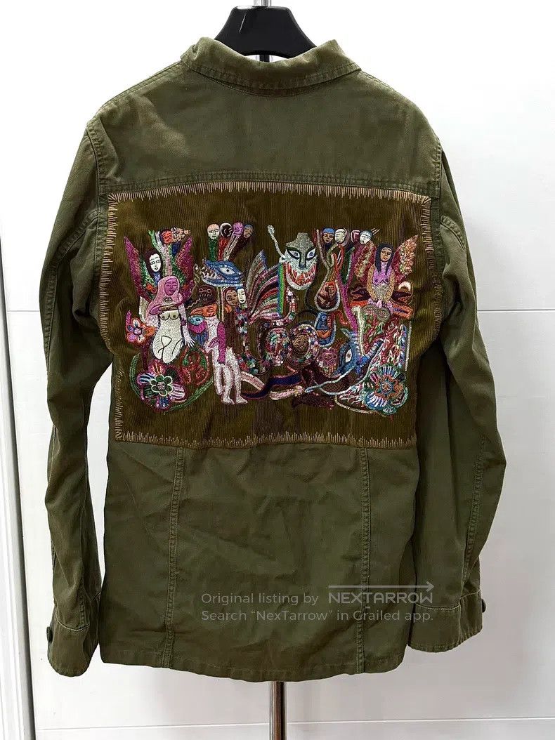 Saint Laurent Paris Saint Laurent Paris Mural Scale Jacket i Size US S / EU 44-46 / 1 - 1 Thumbnail