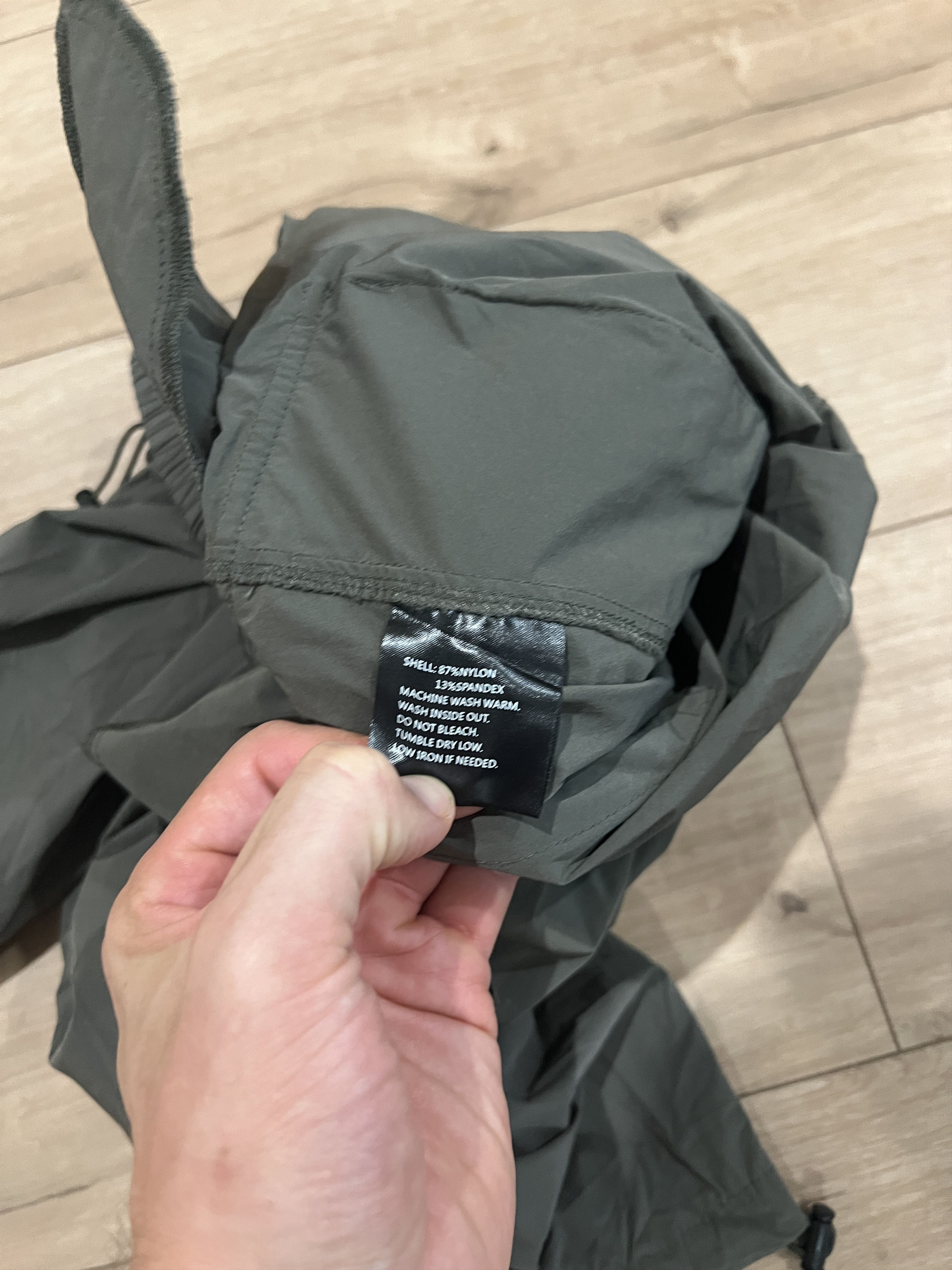 Represent Clo. Represent Clo Gray Nylon Technical Cargo Pant Jogger Utility Size US 28 / EU 44 - 5 Thumbnail