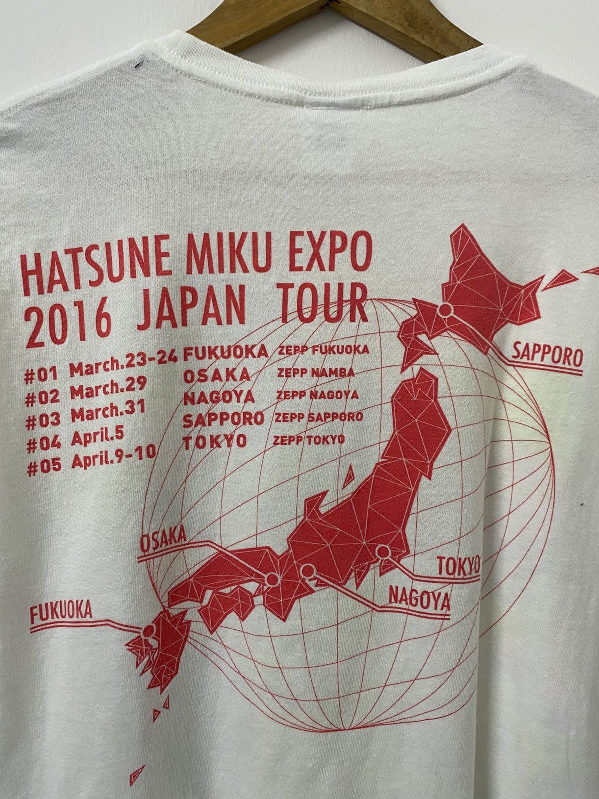Anime Hatsune Miku Miku Expo 2016 Japan Tour Size US M / EU 48-50 / 2 - 6 Thumbnail