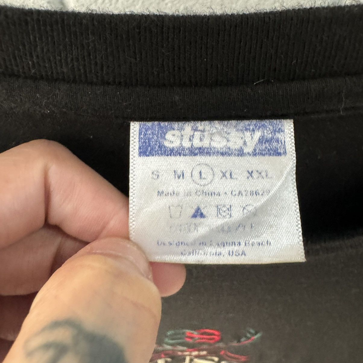 Stussy Stussy Gucci Inspired Embroidery Tee Size US L / EU 52-54 / 3 - 4 Thumbnail