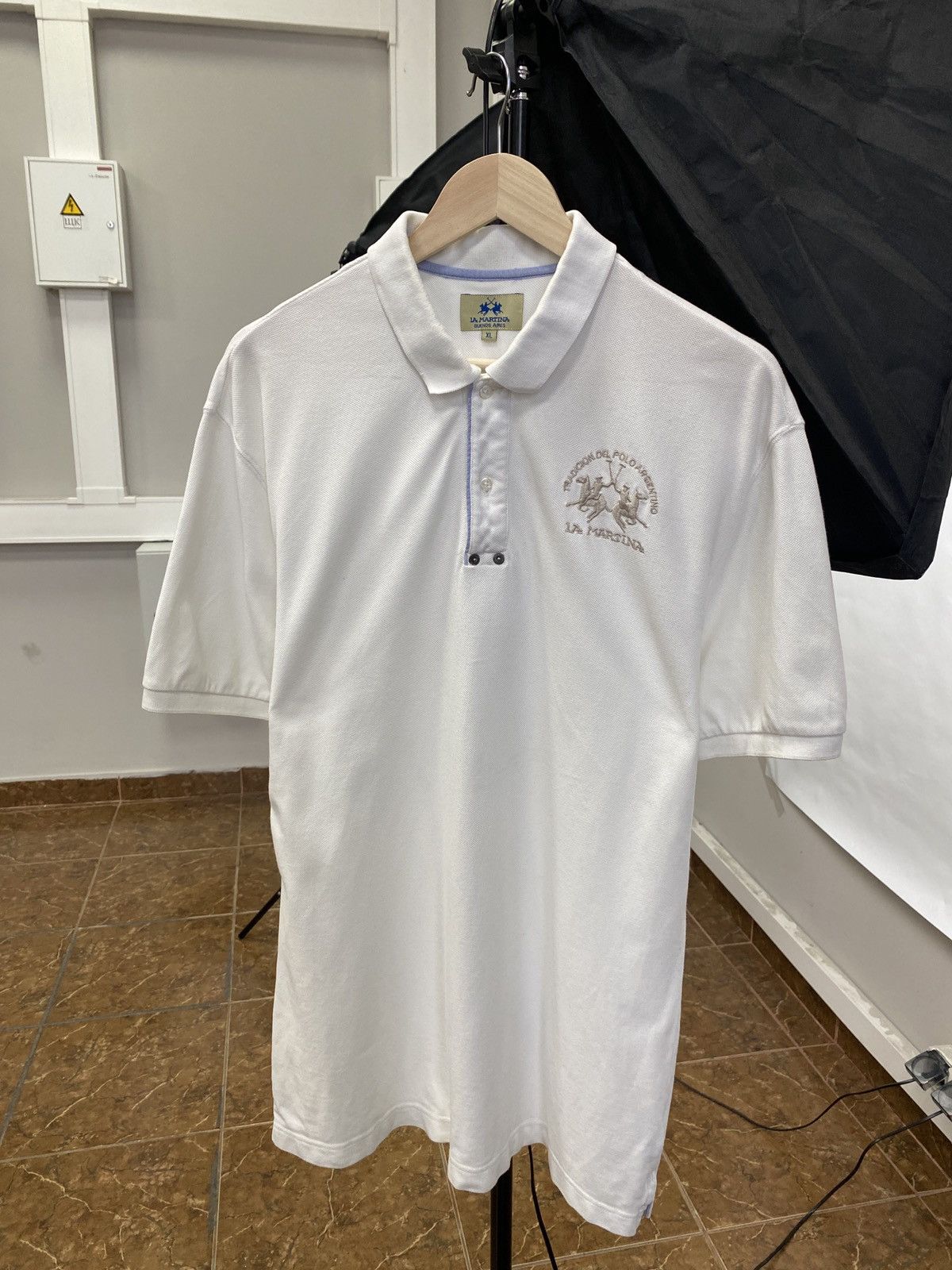 La Martina 🇦🇷 Vintage La Martina Buenos Aires Polo T-Shirt Rare Retro Size US XL / EU 56 / 4 - 1 Thumbnail