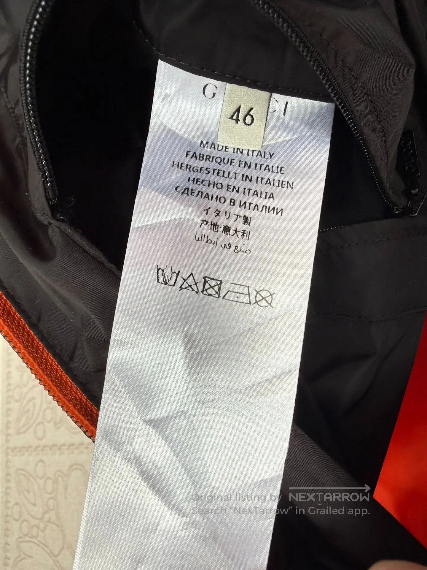 Gucci gucci logo jacket with colorful stripes. Size US M / EU 48-50 / 2 - 3 Thumbnail