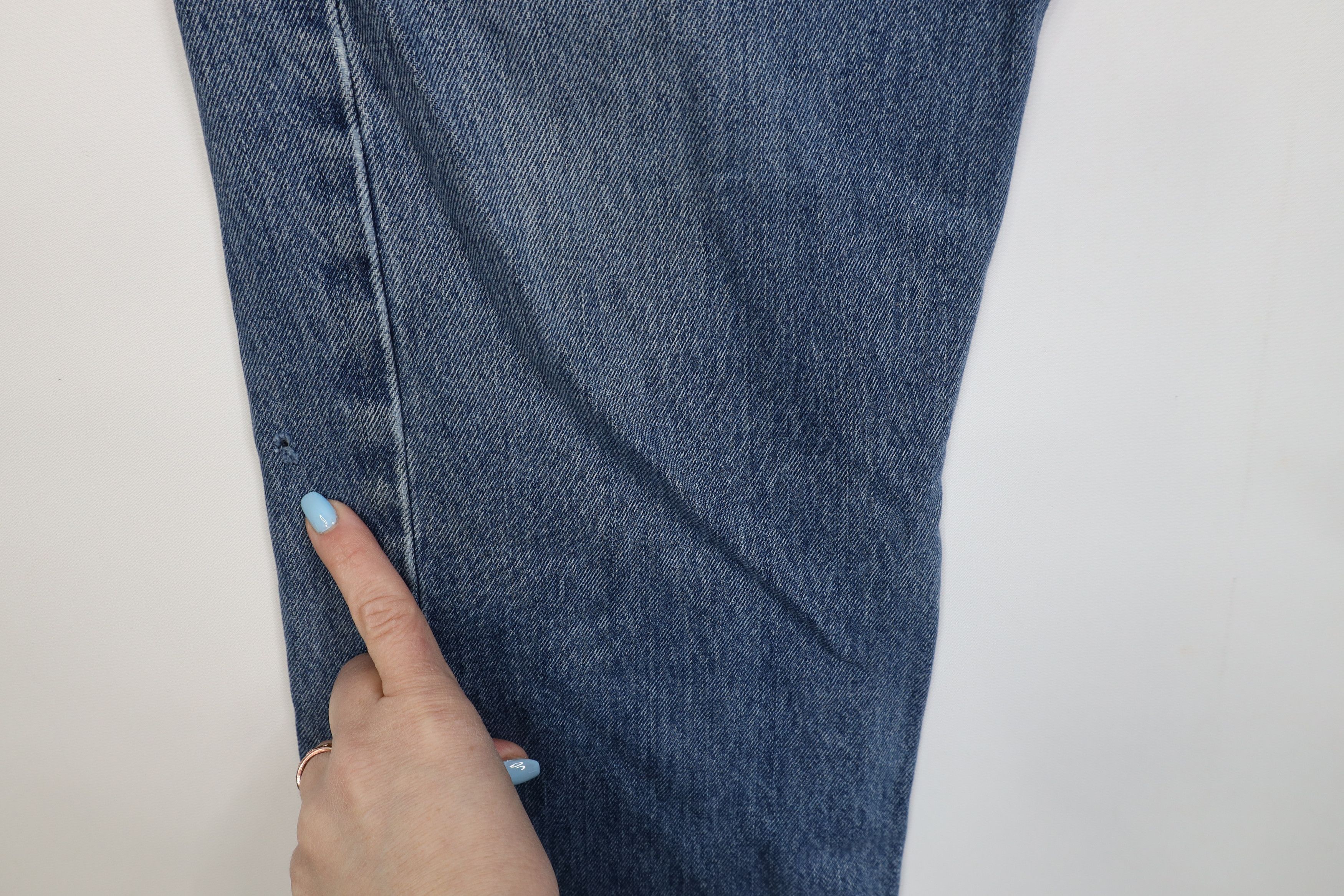 Levi's Vintage Y2K Levis 505 Fit Straight Leg Denim Jeans Blue Size US 38 / EU 54 - 5 Thumbnail