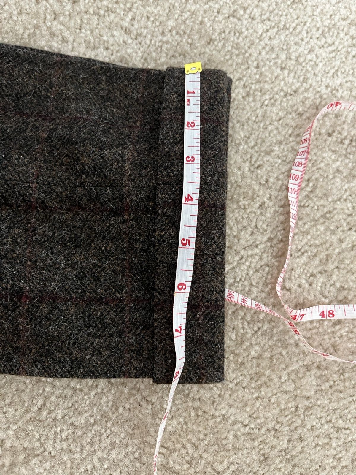 Vintage Walker Slater Tweed Trousers Size US 28 / EU 44 - 6 Thumbnail