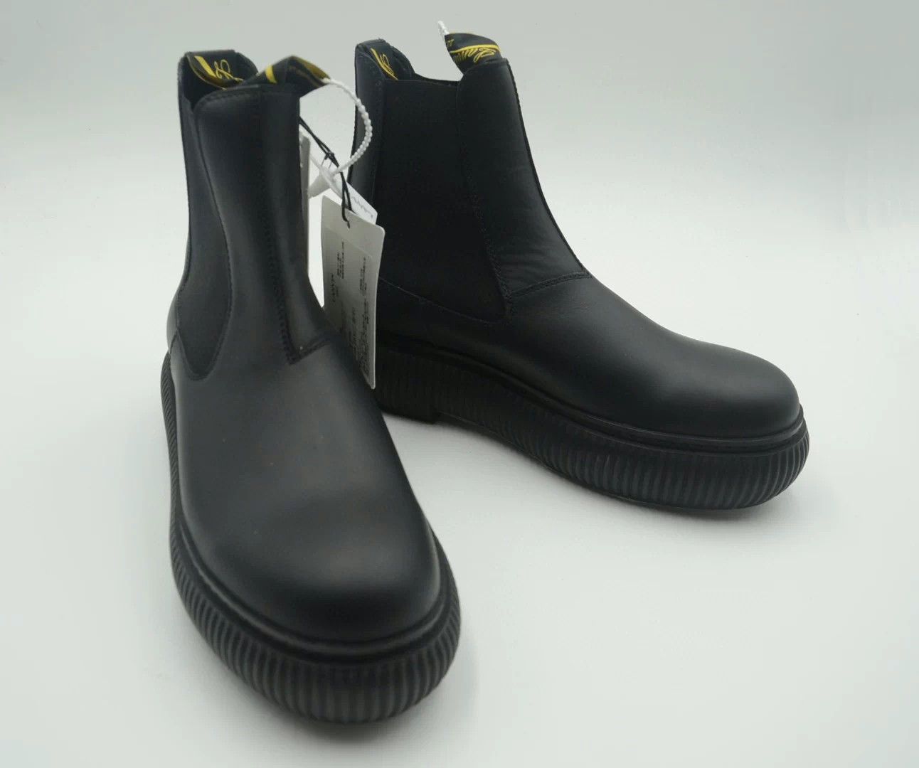 Lanvin Lanvin Arpege Black Biscuit Sole Chelsea Boots Size US 11 / IT 41 - 2 Thumbnail