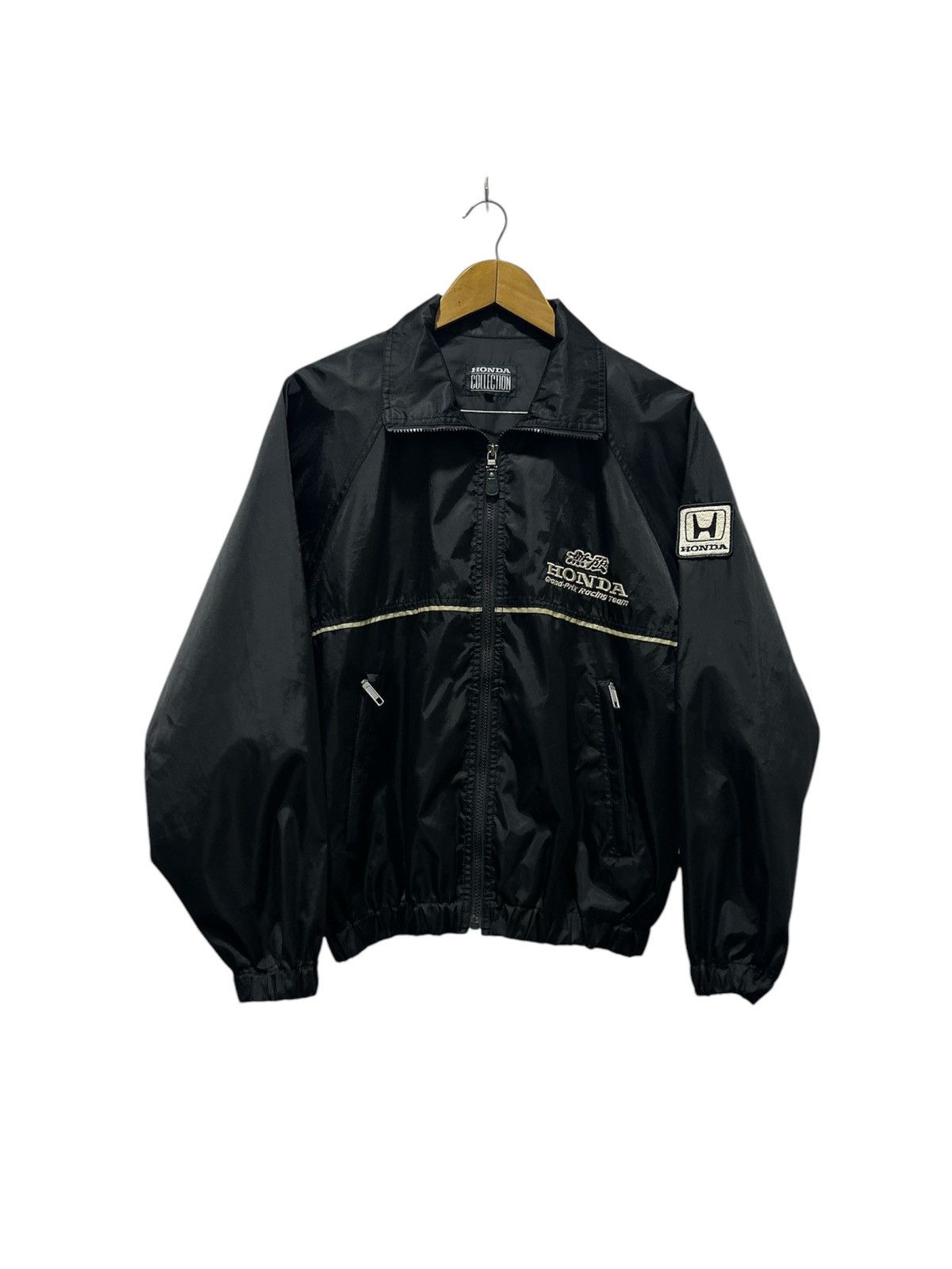 Honda VTG 90s Honda Mugen Jacket Grand prix racing team Embroidery Size US M / EU 48-50 / 2 - 2 Thumbnail