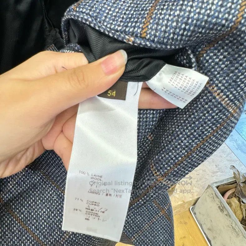 Louis Vuitton Louis Vuitton Houndstooth blazer Size 54R - 4 Thumbnail