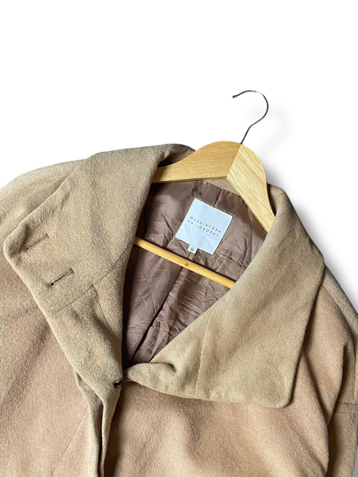 Mackintosh Mackintosh Philosophy Long Wool Coat (164) Size US S / EU 44-46 / 1 - 4 Thumbnail