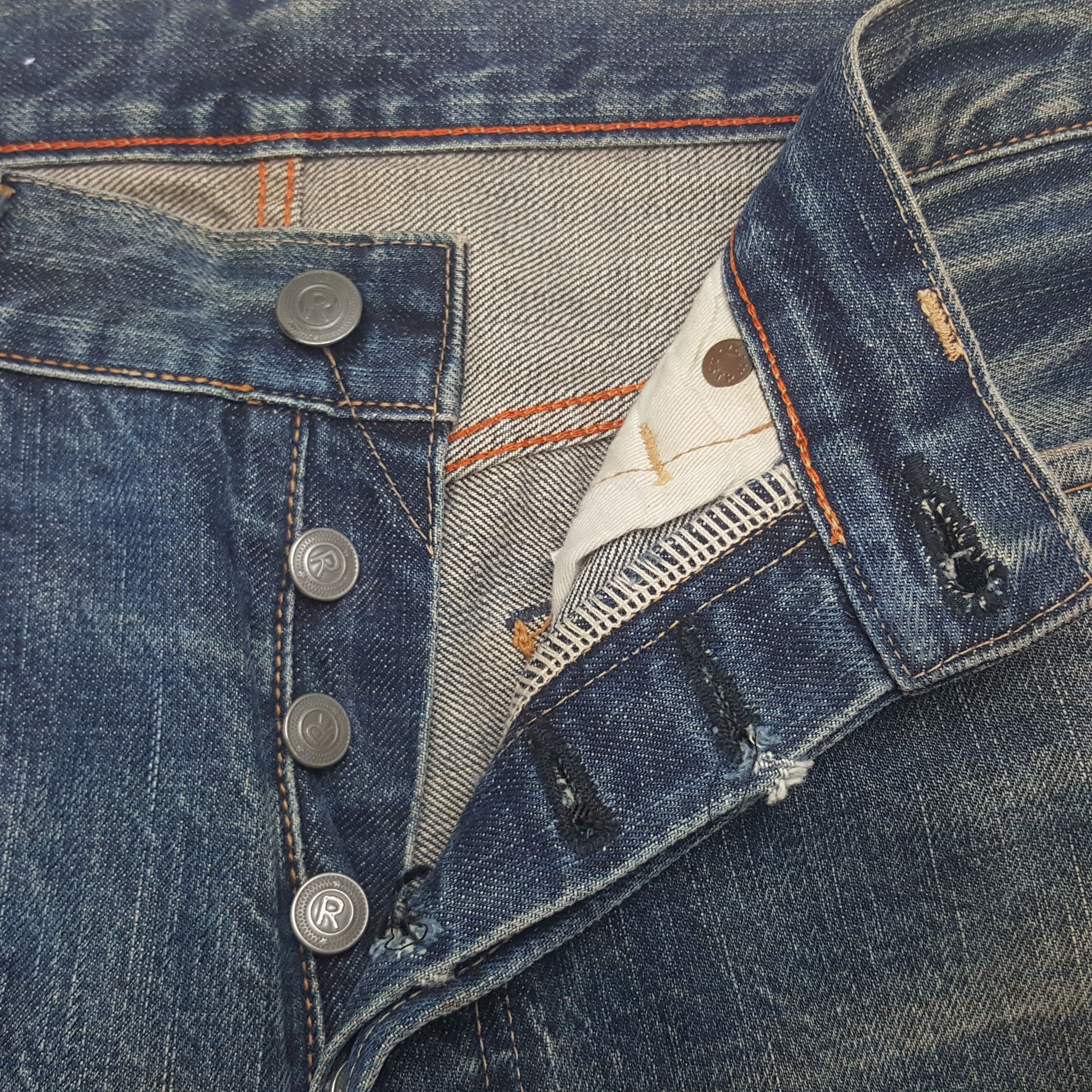 45rpm × Vintage Vintage 45rpm Selvedge Japanese Brand Denim Jeans Size US 30 / EU 46 - 7 Thumbnail