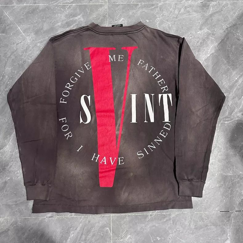 Saint Michael Saint Michael Wash black to make old long sleeve Size US S / EU 44-46 / 1 - 2 Thumbnail