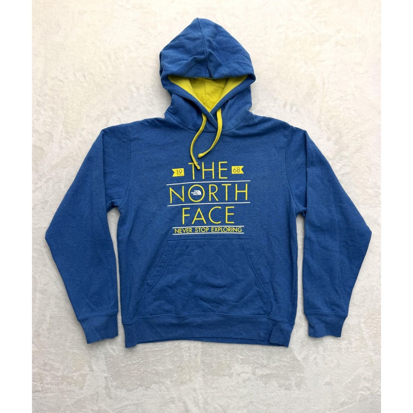 The North Face The North Face Hoodie Mens Medium Blue Graphic Print Never Stop Exploring Crew Neck Pullover Sweatshirt Size US M / EU 48-50 / 2 - 2 Thumbnail