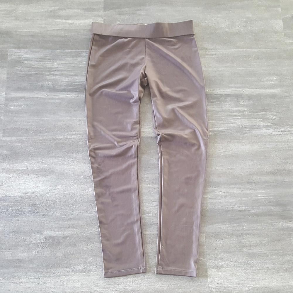 Iron Maiden Matte Chocolate Skin Legging Size 30" / US 8 / IT 44 - 1 Thumbnail