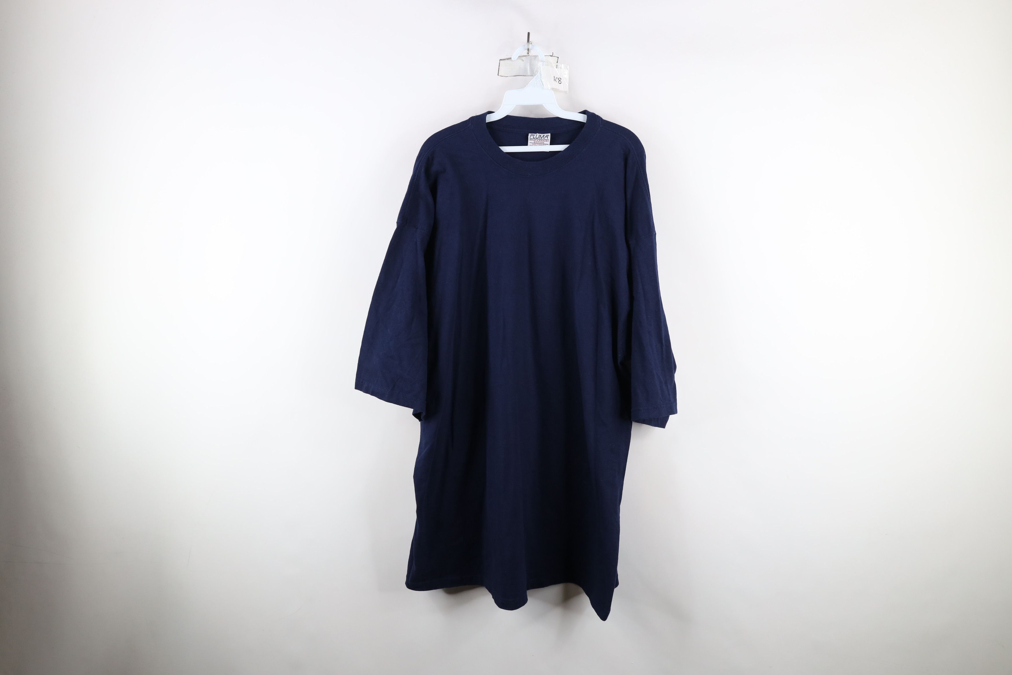 Vintage Vintage 90s Streetwear Baggy Heavyweight Cotton T-Shirt Size US XXL / EU 58 / 5 - 1 Thumbnail