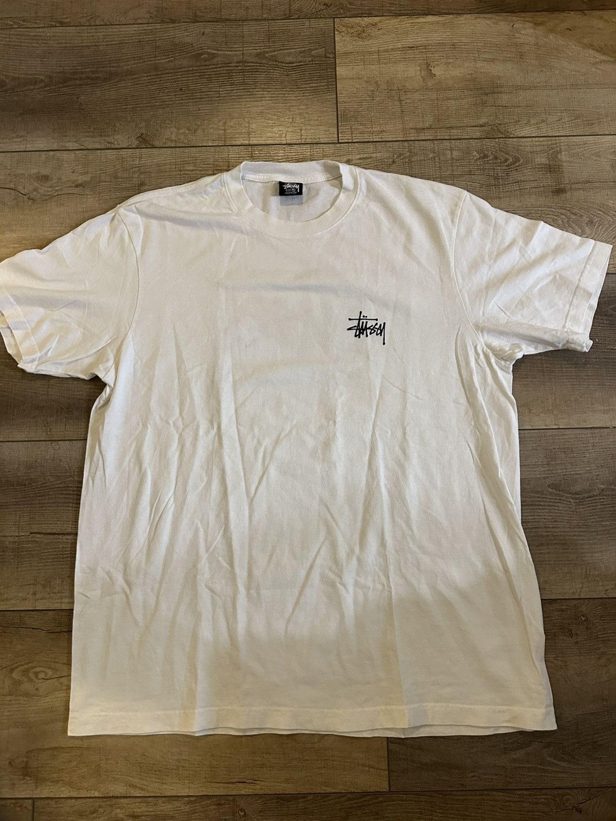 Stussy Stussy Basic Logo Tee (XL) - Made In USA (new) Size US XL / EU 56 / 4 - 2 Thumbnail