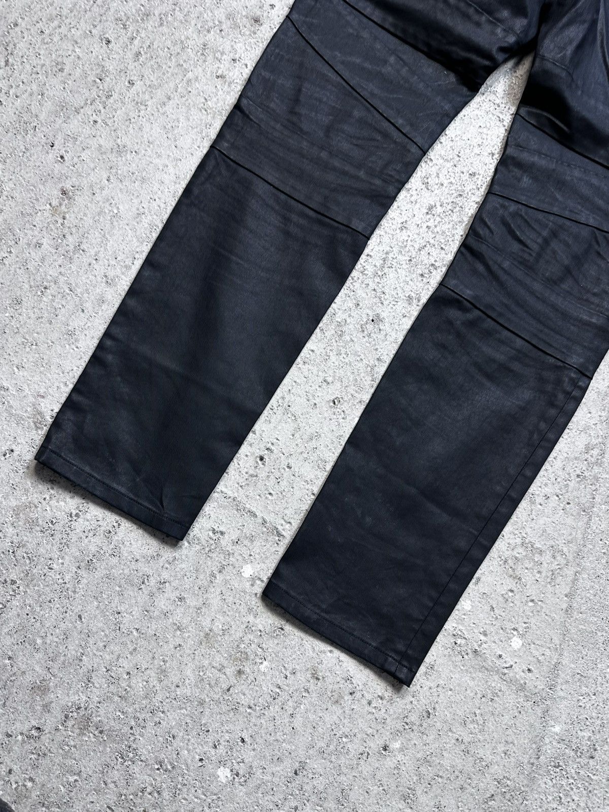Vivienne Westwood Vivienne Westwood Black Biker Pants Panelled Slim Fit Size US 34 / EU 50 - 13 Thumbnail