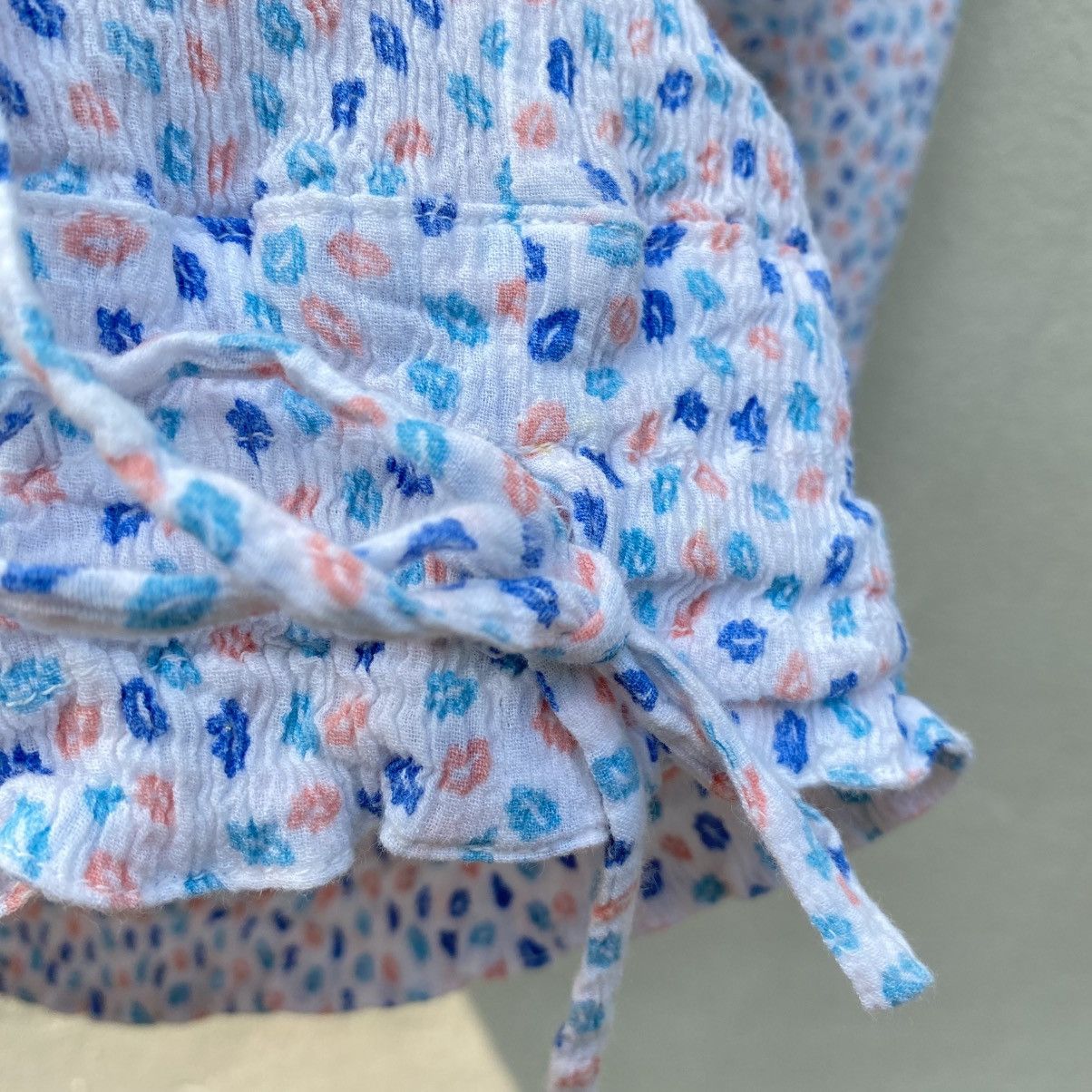 Tsumori Chisato TSUMORI CHISATO Pastel Petals Tie-Hem Blouse Size XS / US 0-2 / IT 36-38 - 8 Thumbnail