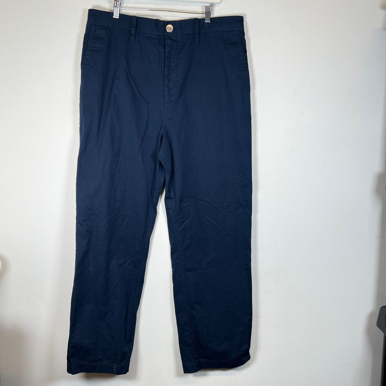 Lanvin Lanvin Navy Trousers Size 38 Size US 38 / EU 54 - 1 Thumbnail