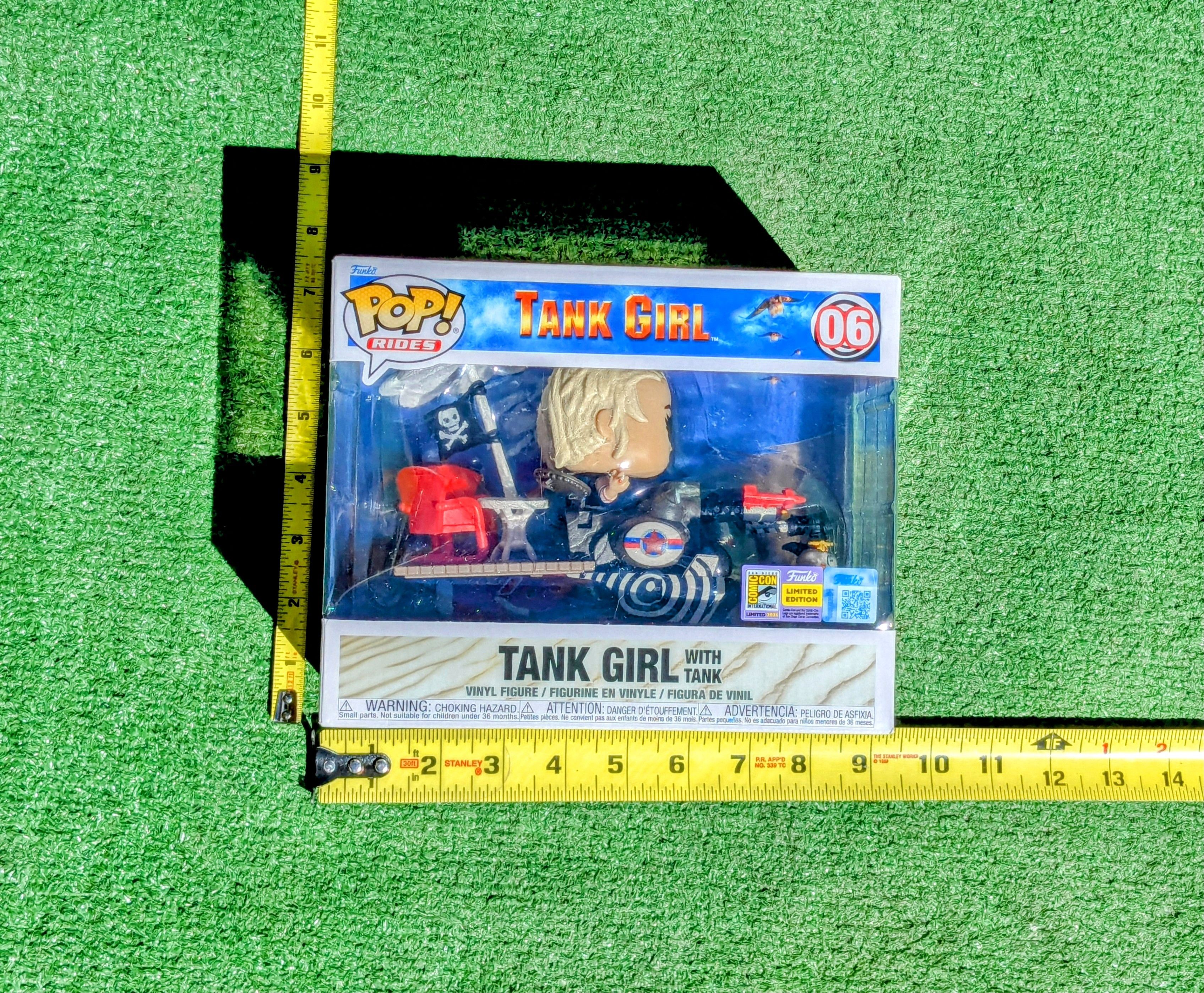 Universal Studios Tank Girl w/MKII Funko Pop!Rides Deluxe#06 SDCC Con Limited Size ONE SIZE - 2 Thumbnail