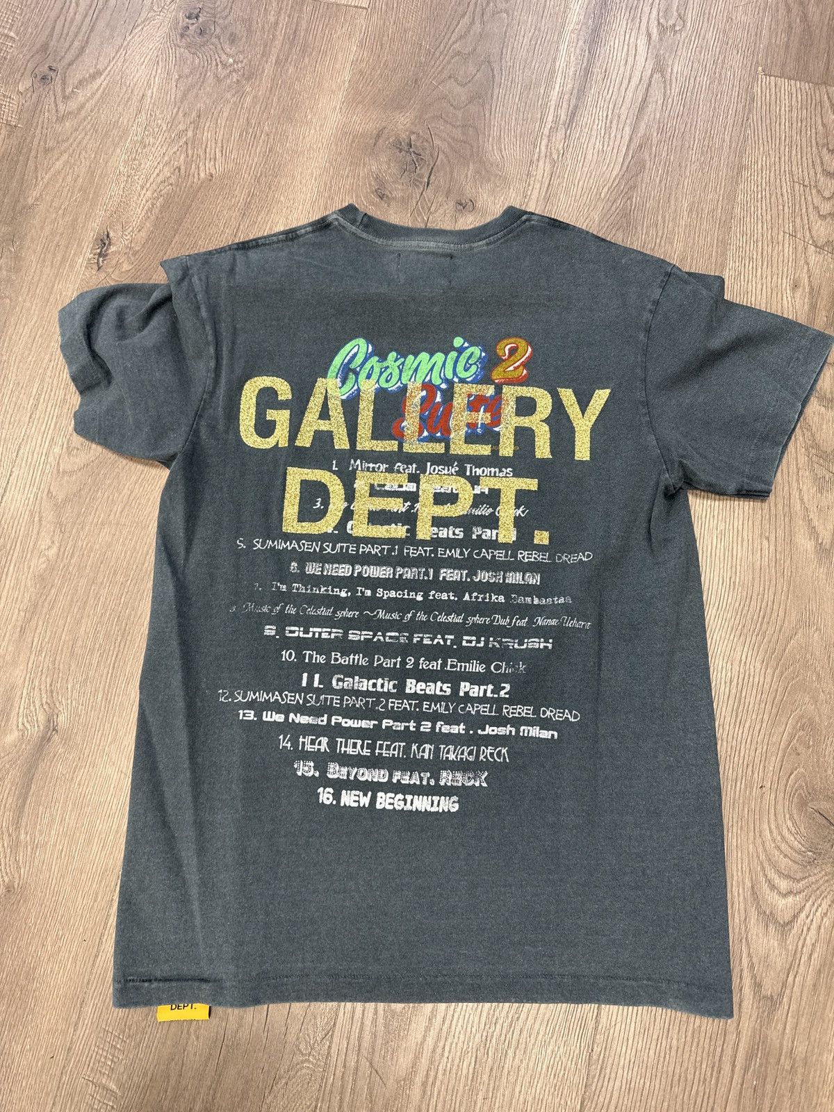 Gallery Dept. Gallery dept cosmic suite 2 t shirt black small Size US S / EU 44-46 / 1 - 2 Thumbnail