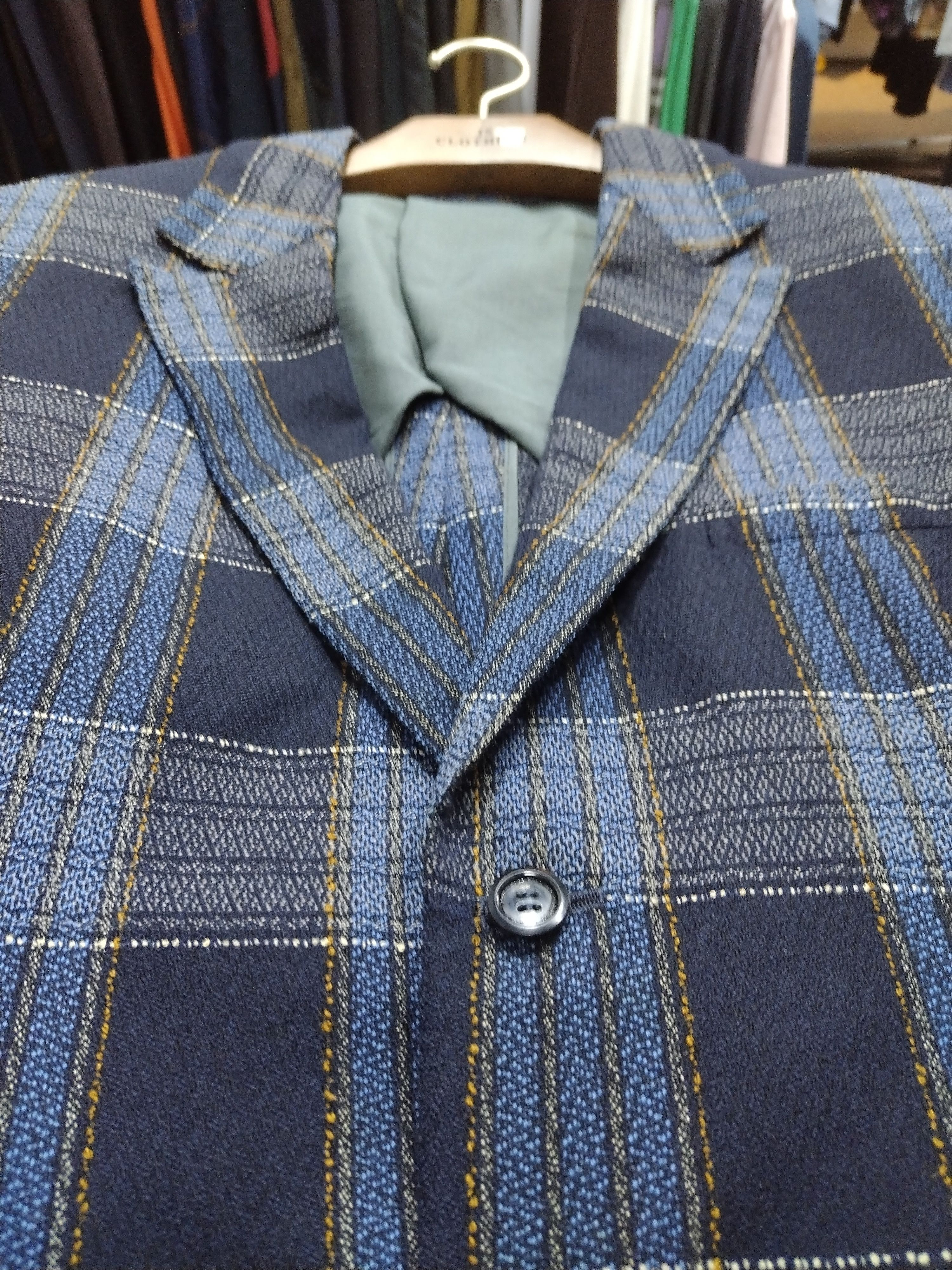 Japanese Brand Vintage Japanese Brand Plaid Blazer Jacket Made in England Size 38L - 8 Thumbnail