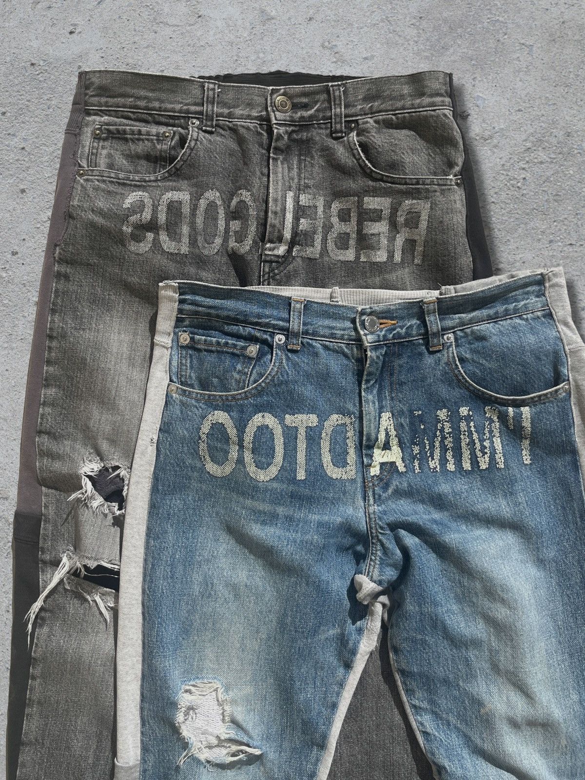Undercover Undercover AW02 'REBELGODS' Hybrids Size US 30 / EU 46 - 6 Thumbnail