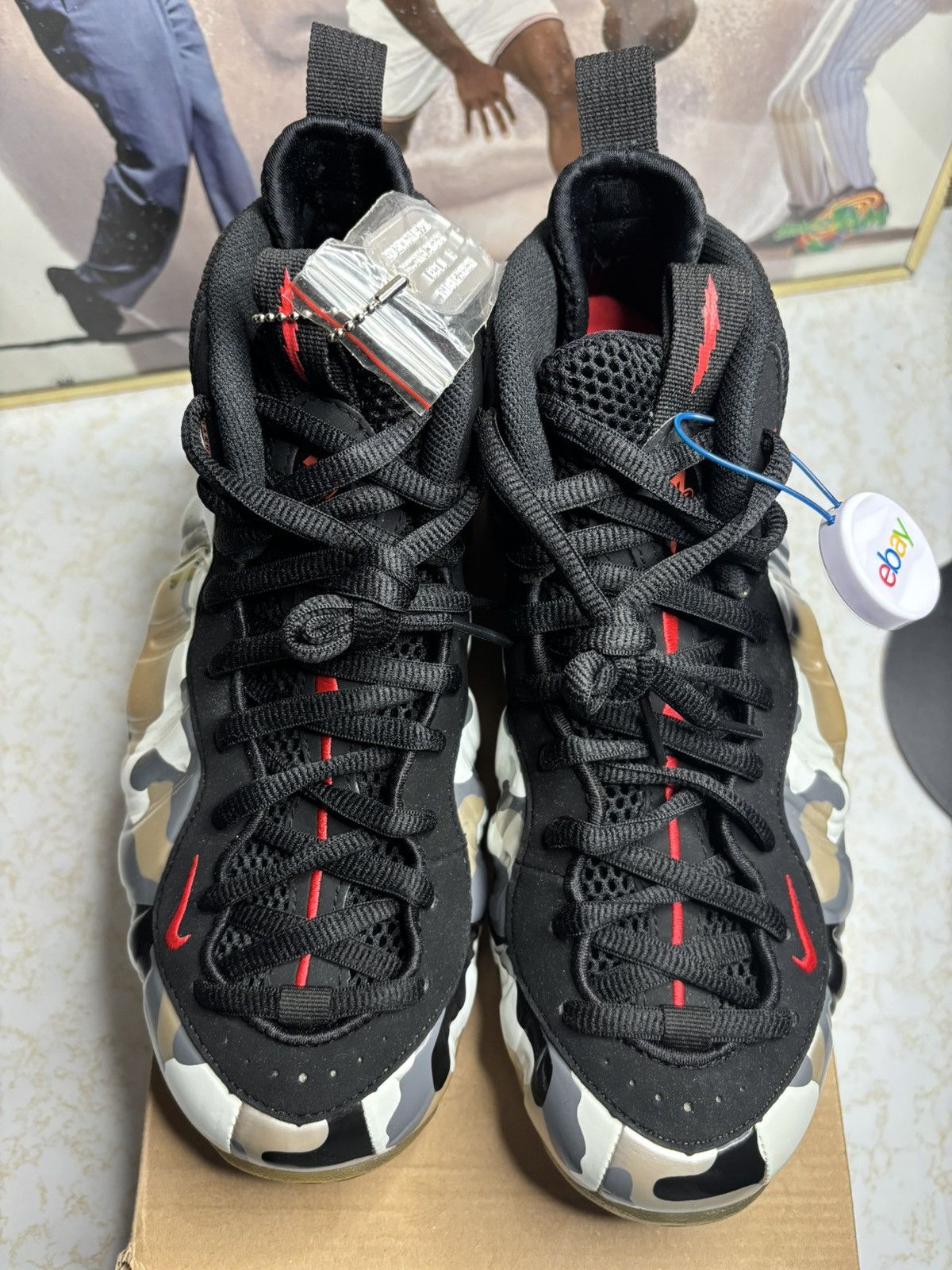 Jordan Brand Nike Foamposite ‘fighter jet’ Size US 9 / EU 42 - 2 Thumbnail