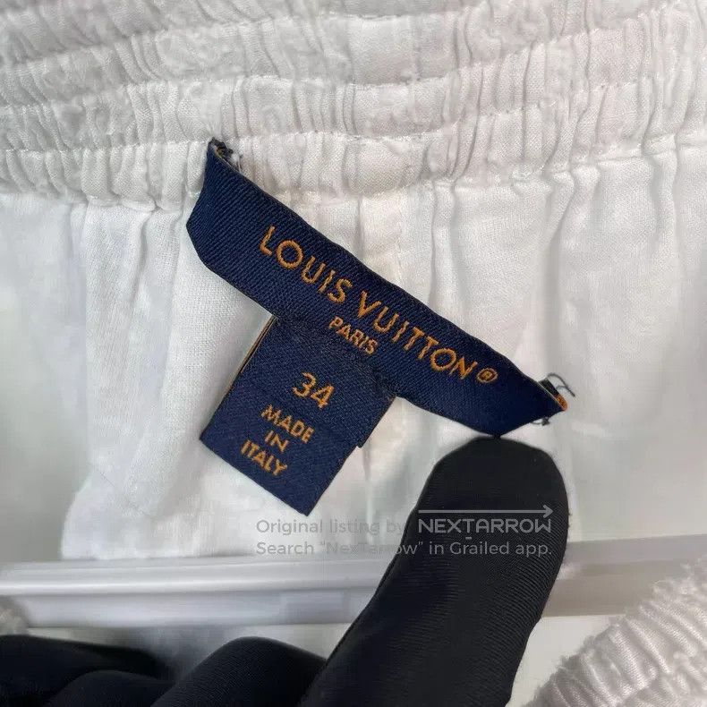 Louis Vuitton Louis Vuitton white shorts Size US 34 / EU 50 - 3 Thumbnail