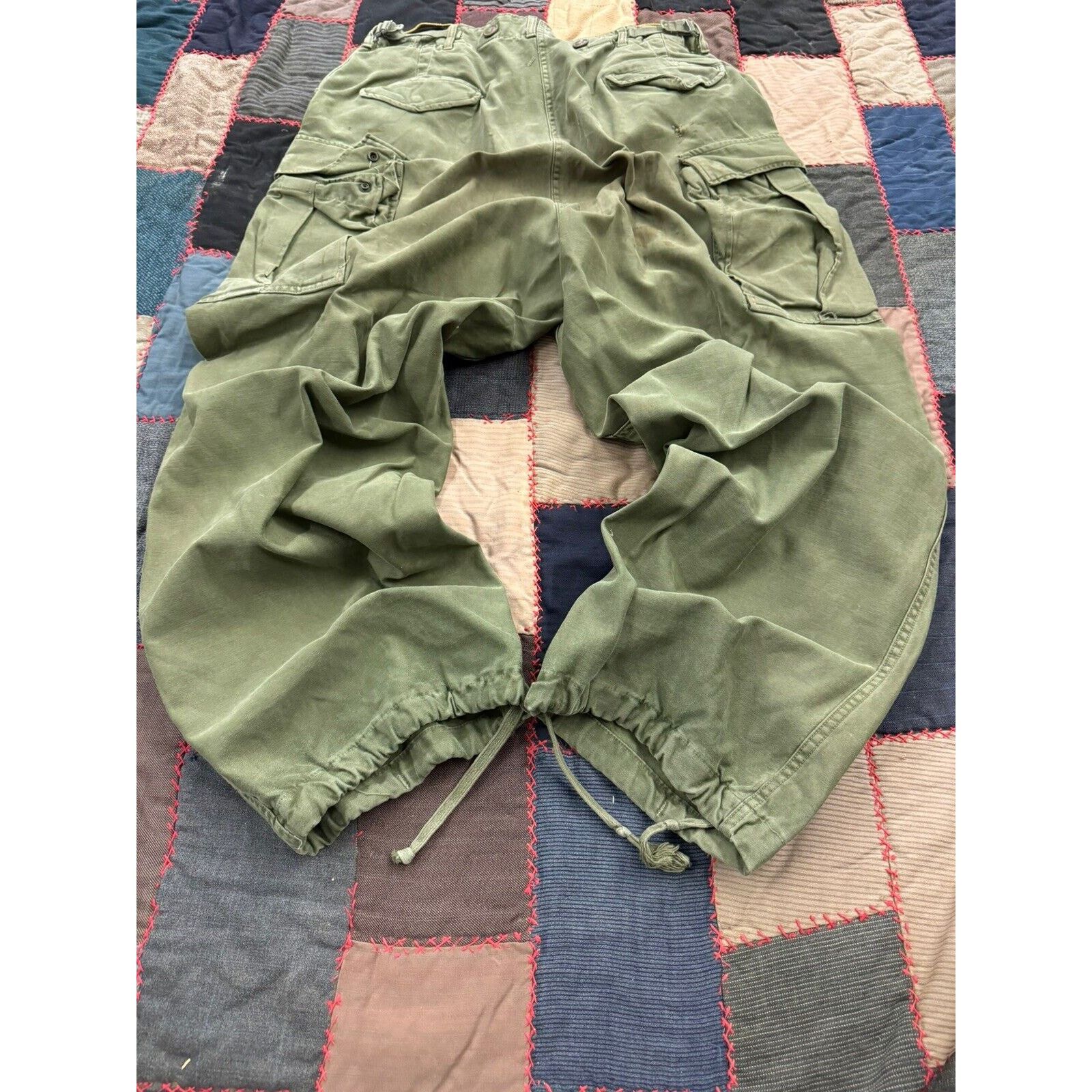 Other VTG Baggy M1951 US Army Military OG Field M51 Pant W32 X L28 Size US 32 / EU 48 - 2 Thumbnail