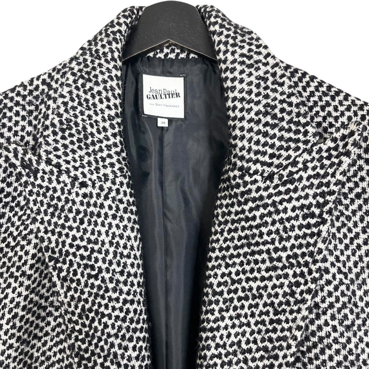 Designer × Jean Paul Gaultier Jean Paul Gaultier for Sept Premieres Buttonless Coat Size S / US 4 / IT 40 - 5 Thumbnail