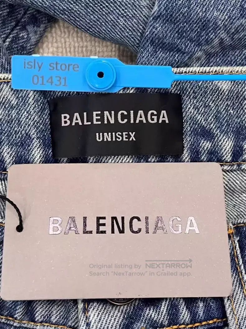 Balenciaga Balenciaga size XXS All-over Print Denim Pants Size US 27 - 2 Thumbnail