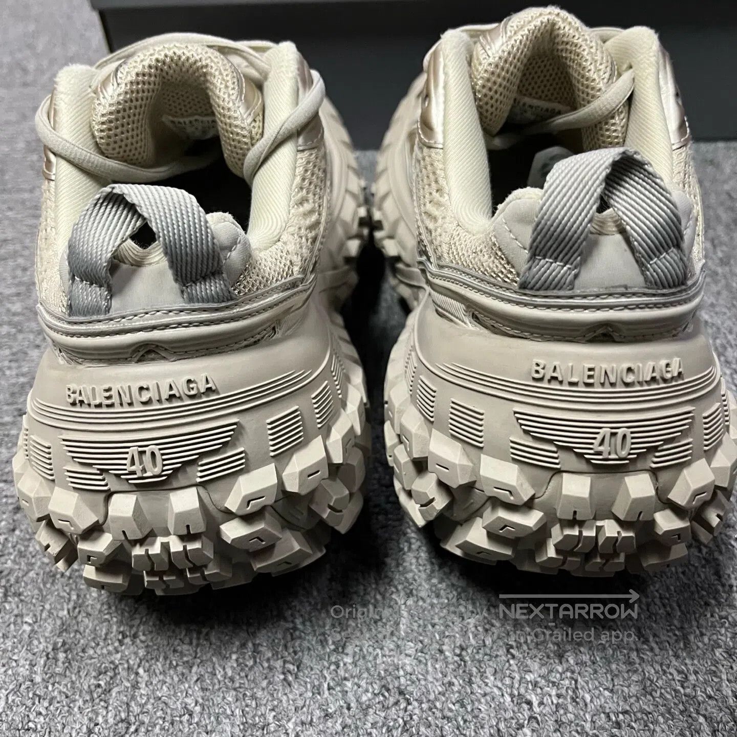 Balenciaga Balenciaga Light brown Retro, aged-looking low-top dad sho Size US 5 / IT 35 - 4 Thumbnail