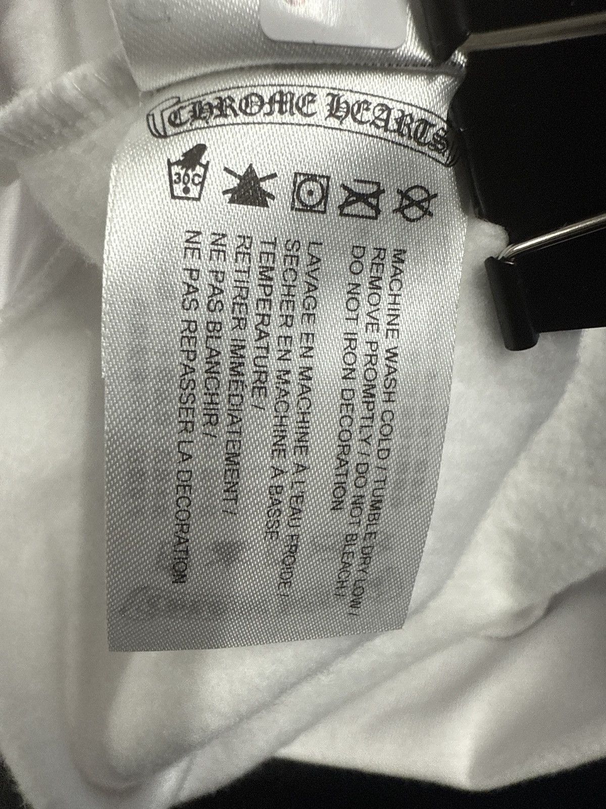 Chrome Hearts CHROME HEARTS MIAMI HORSESHOE PULLOVER HOODIE WHITE Size US M / EU 48-50 / 2 - 7 Thumbnail