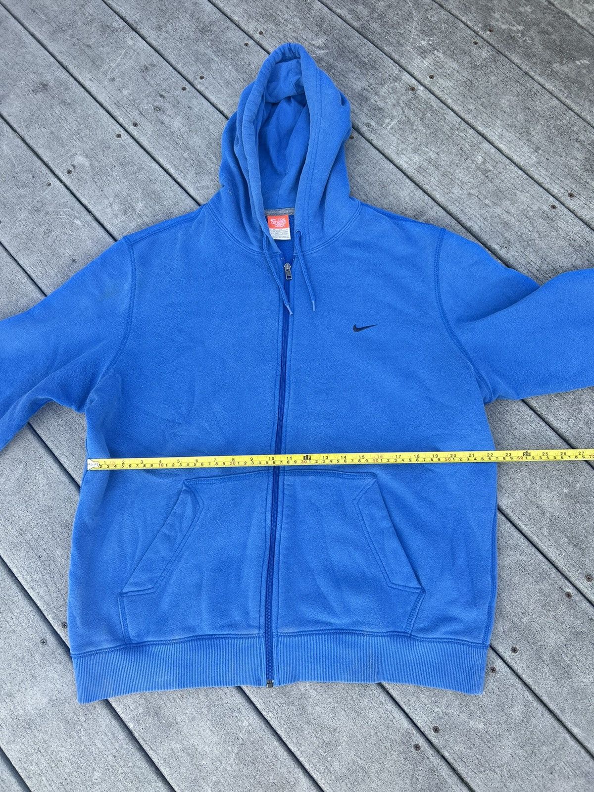 Nike × Vintage Y2K Nike blue sweatshirt Size US L / EU 52-54 / 3 - 6 Thumbnail