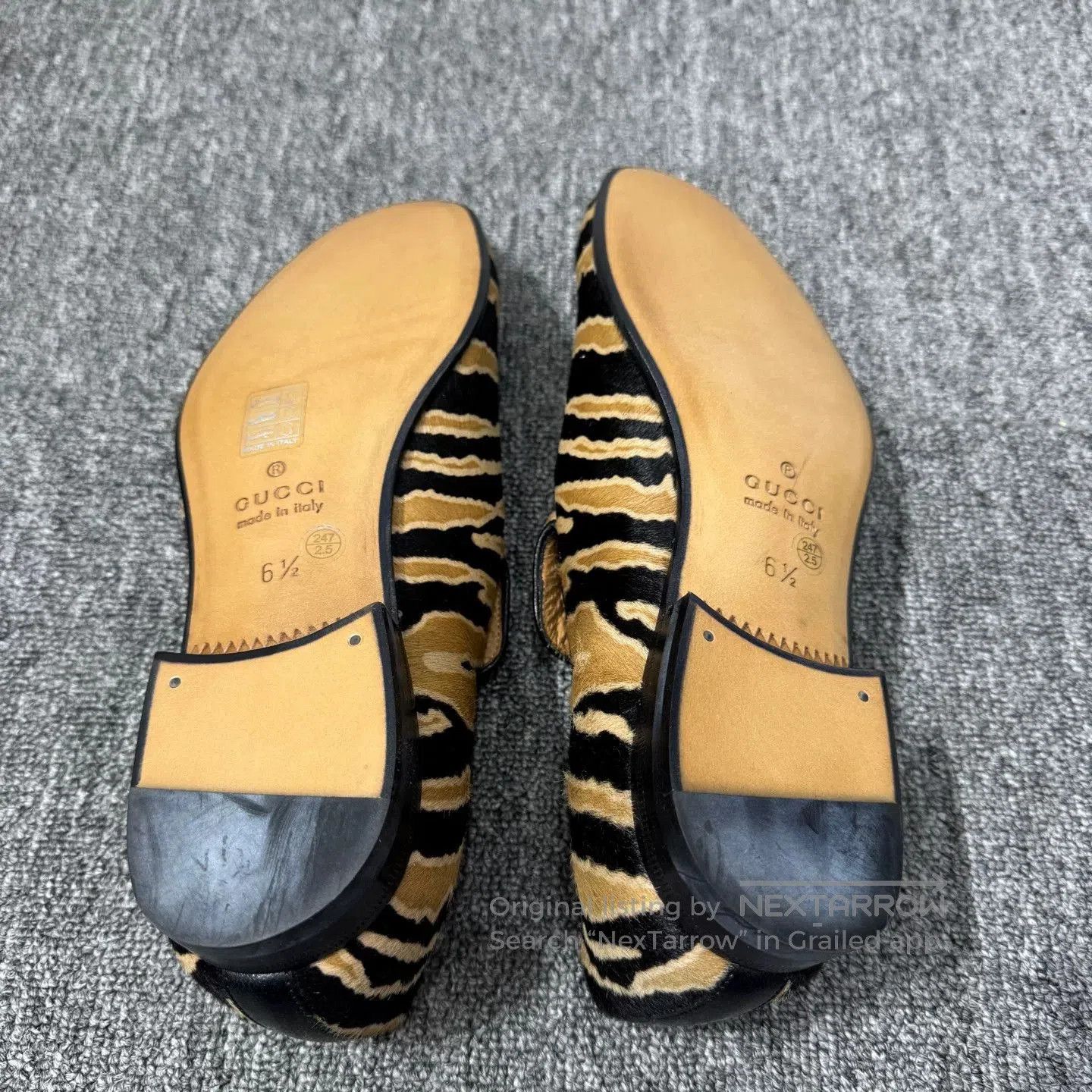 Gucci Gucci Horsehair Loafers Size 6.5. Size US 6.5 / IT 36.5 - 4 Thumbnail