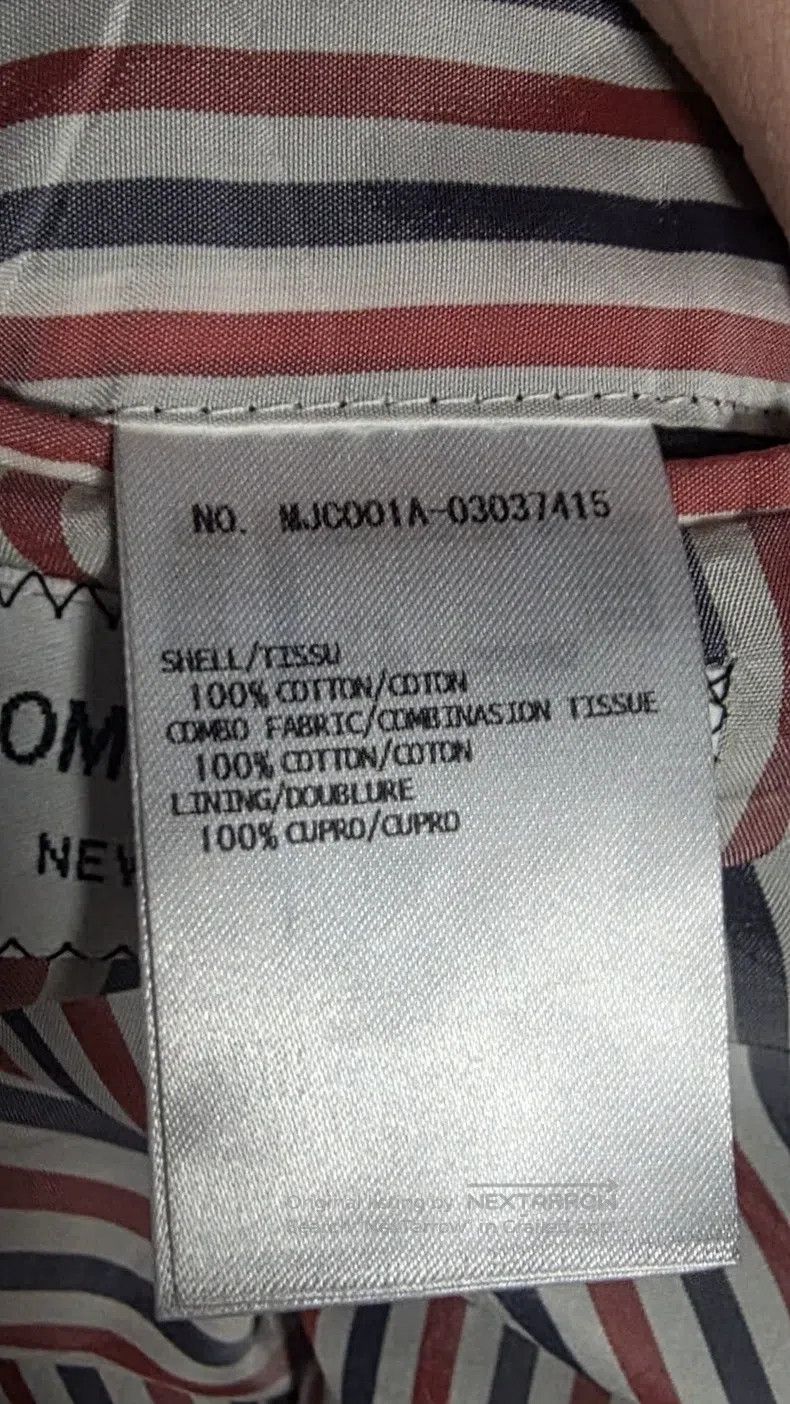 Thom Browne Thom Browne Classic Four Stripe Suit Jacket - Navy Size US XXL / EU 58 / 5 - 8 Thumbnail
